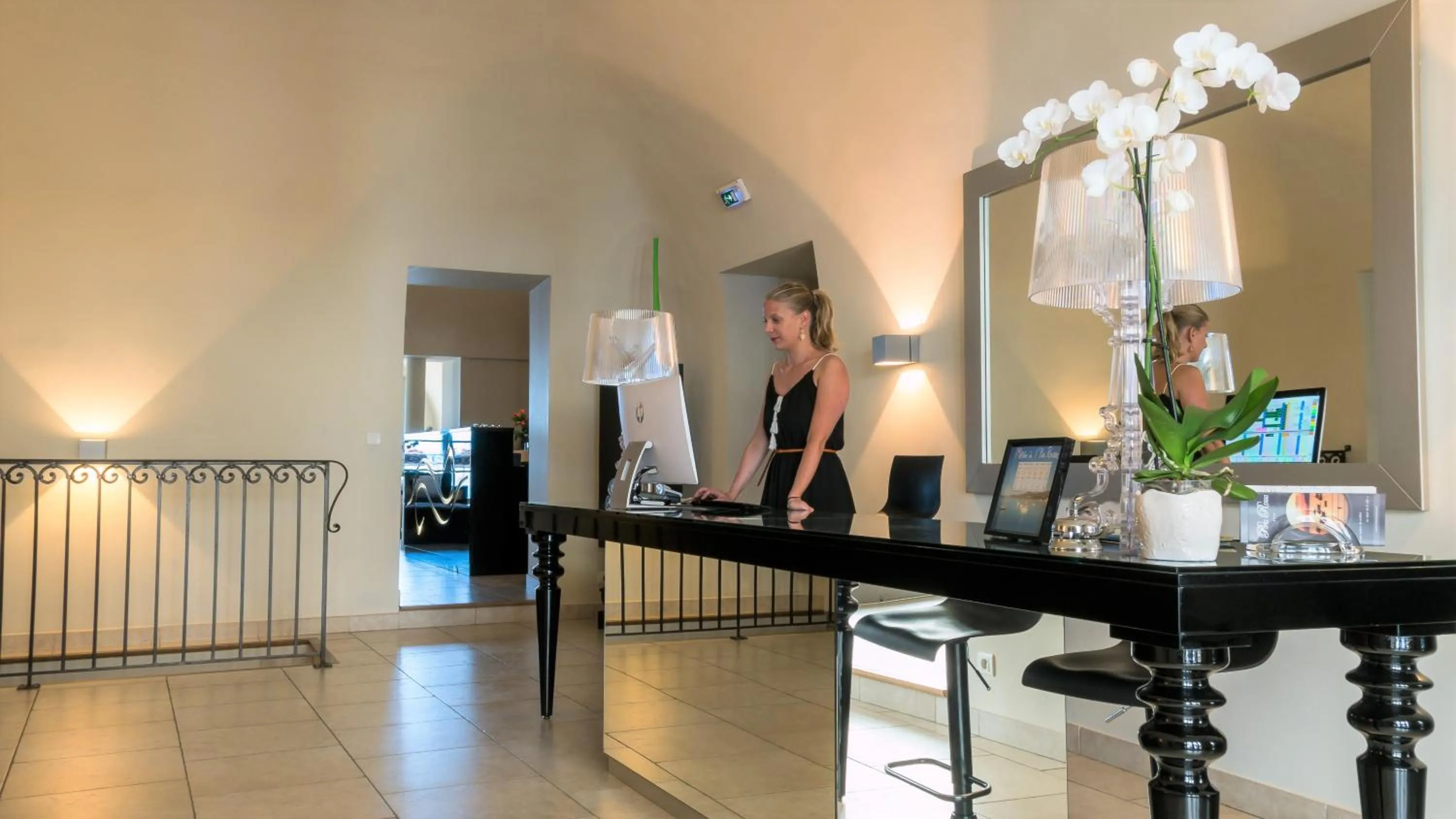 Lobby or reception in Perla Rossa