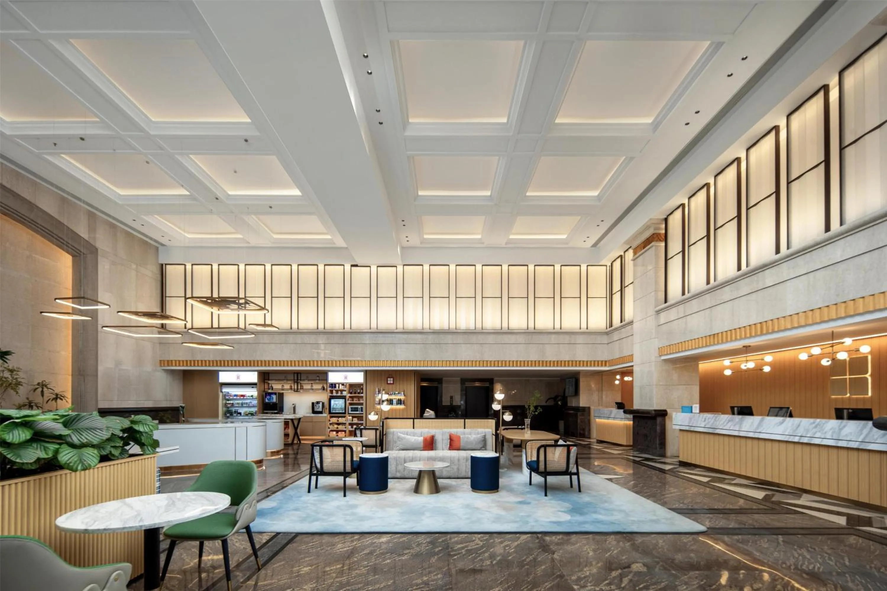 Lobby or reception in Hilton Garden Inn Shanghai Jiading