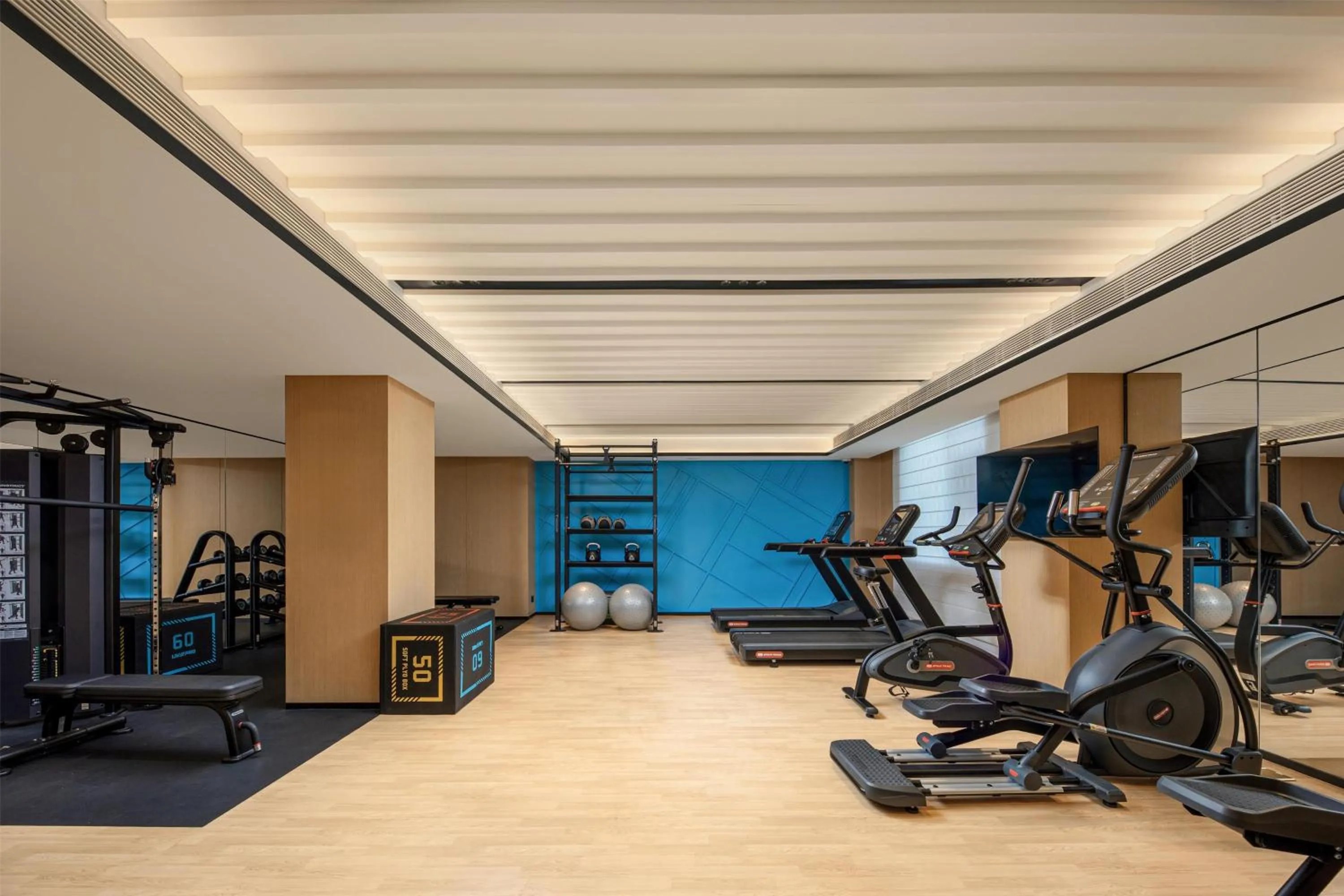 Fitness centre/facilities in Hilton Garden Inn Shanghai Jiading