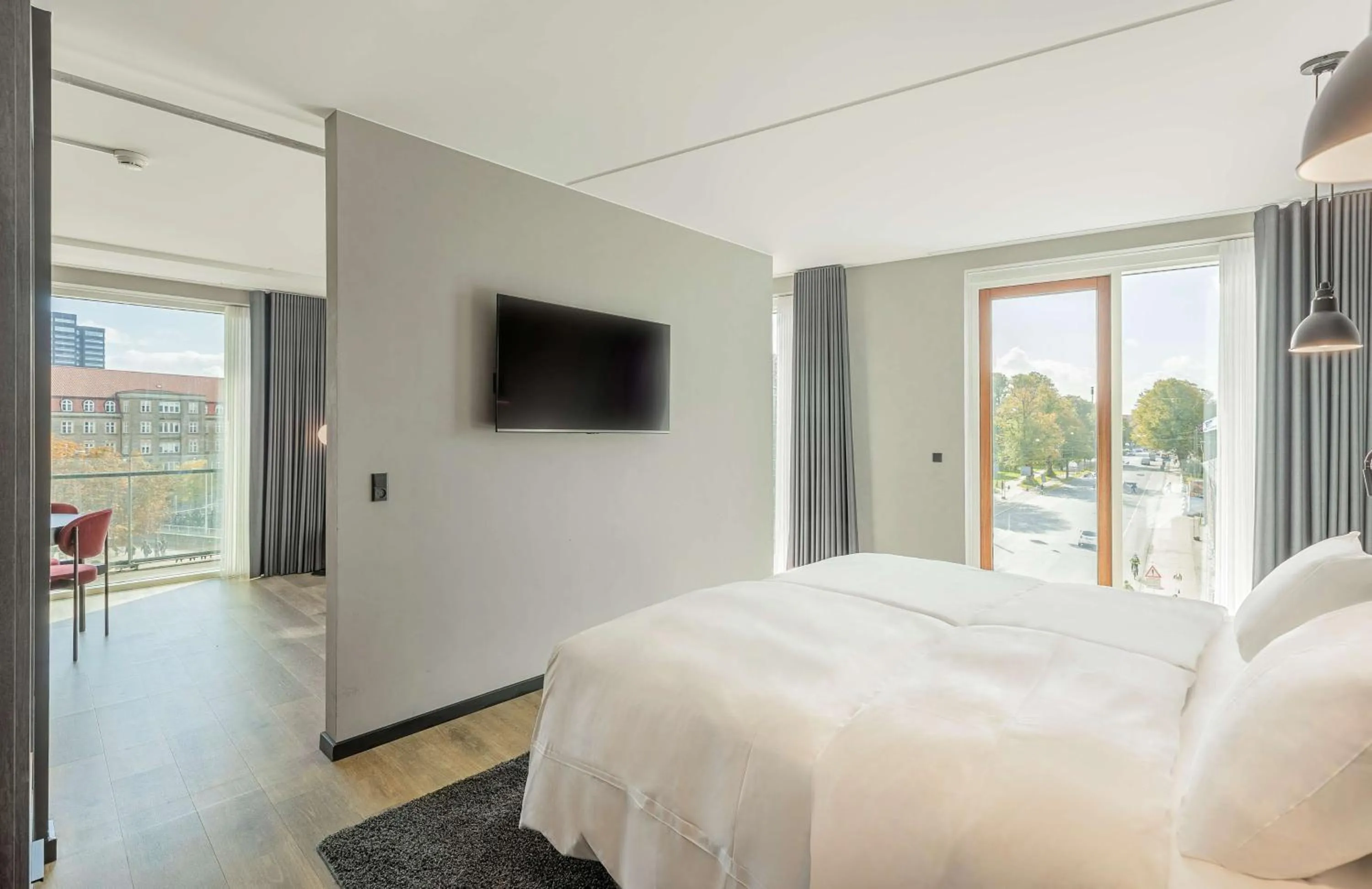 Bedroom, Bed in Radisson RED Aarhus