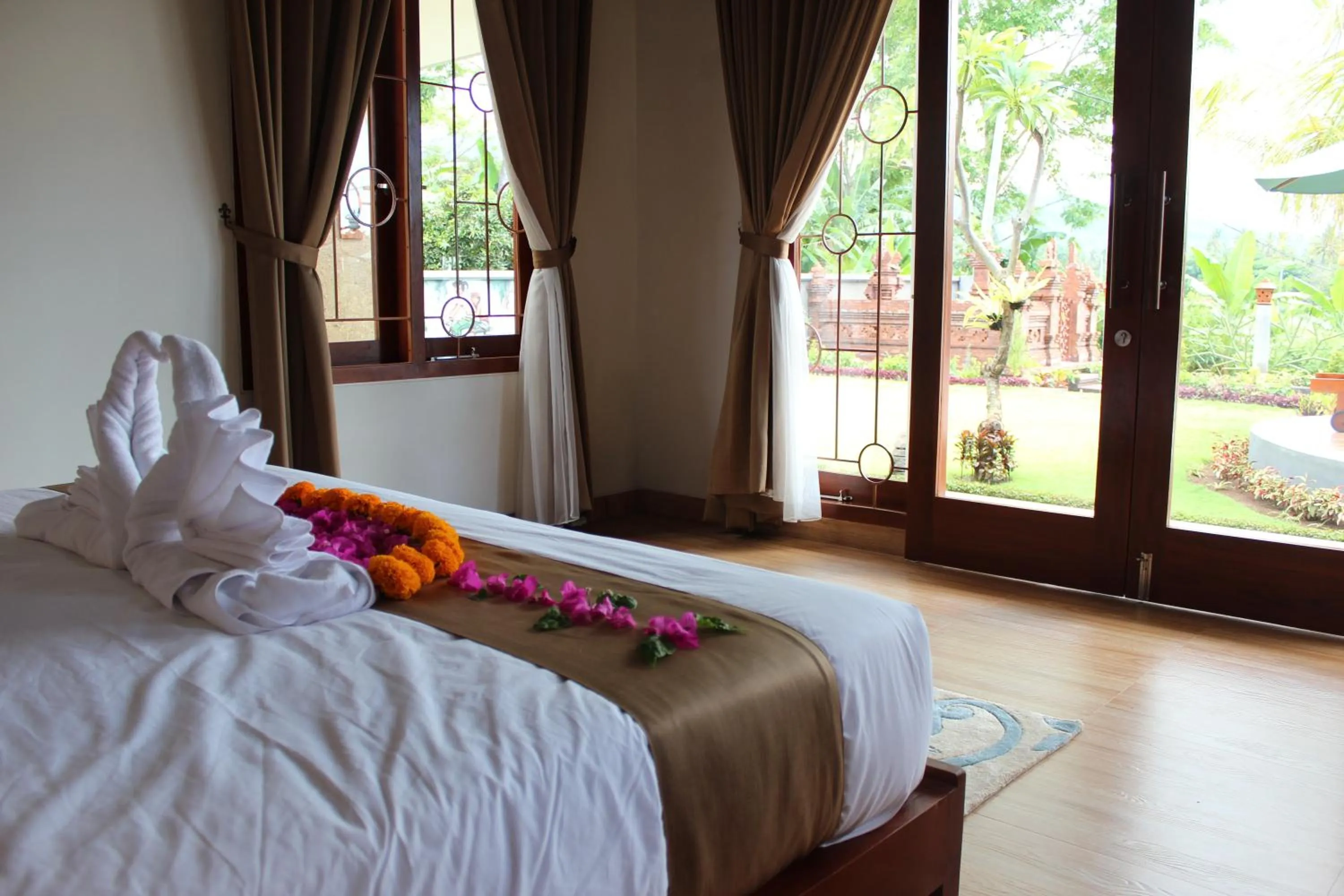 Bed in Villa Umah Didua