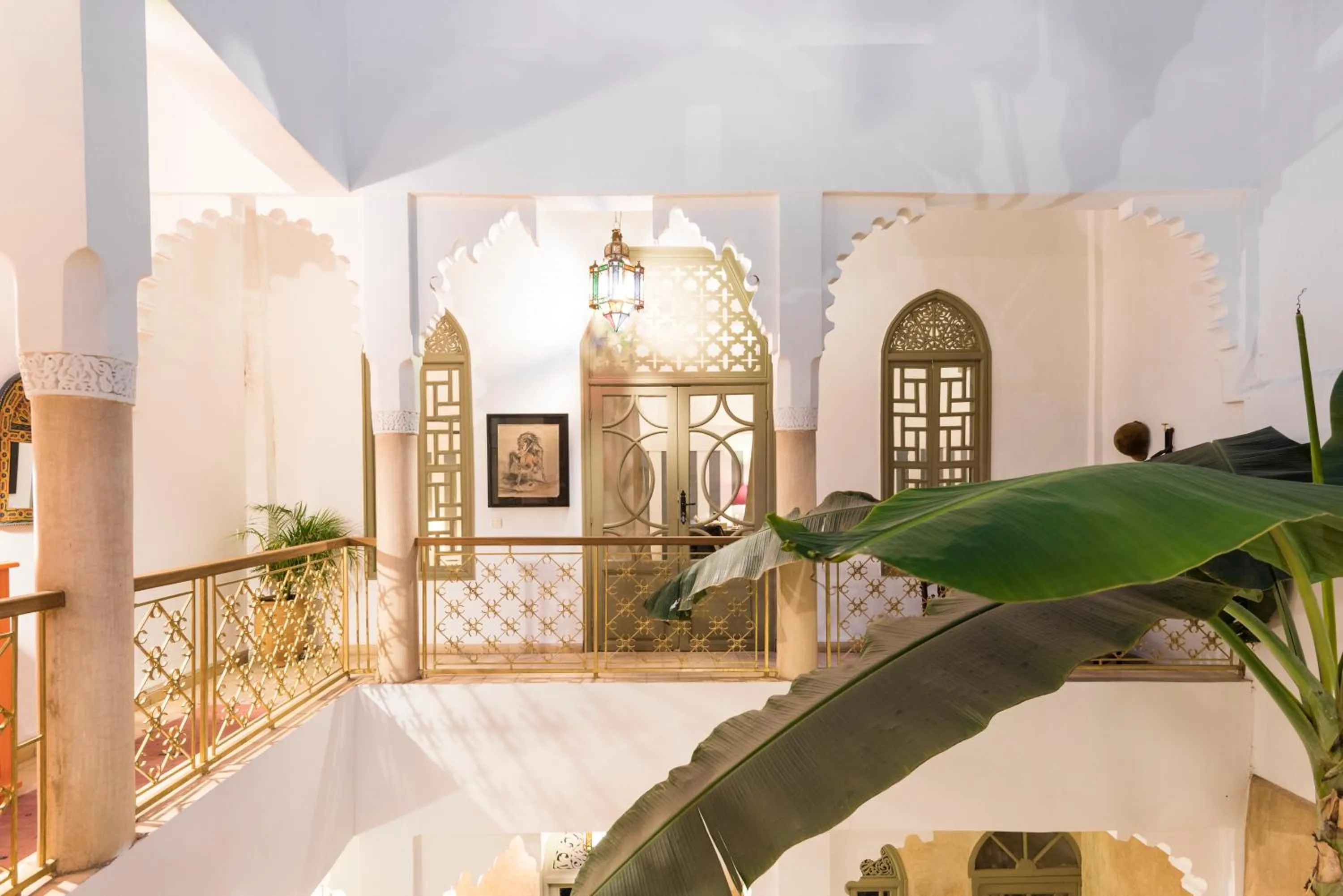 Patio in Riad Hissan