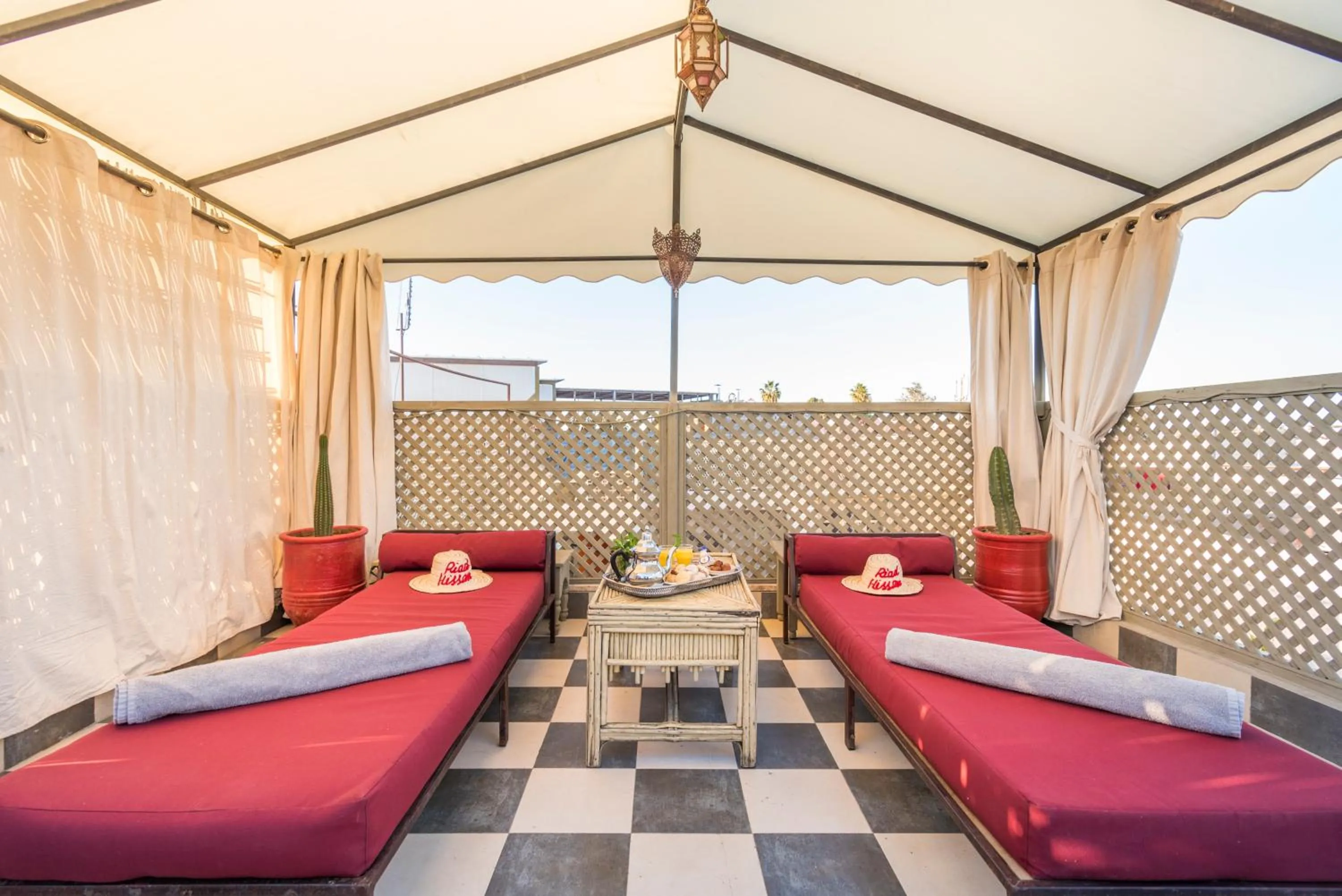 Solarium in Riad Hissan