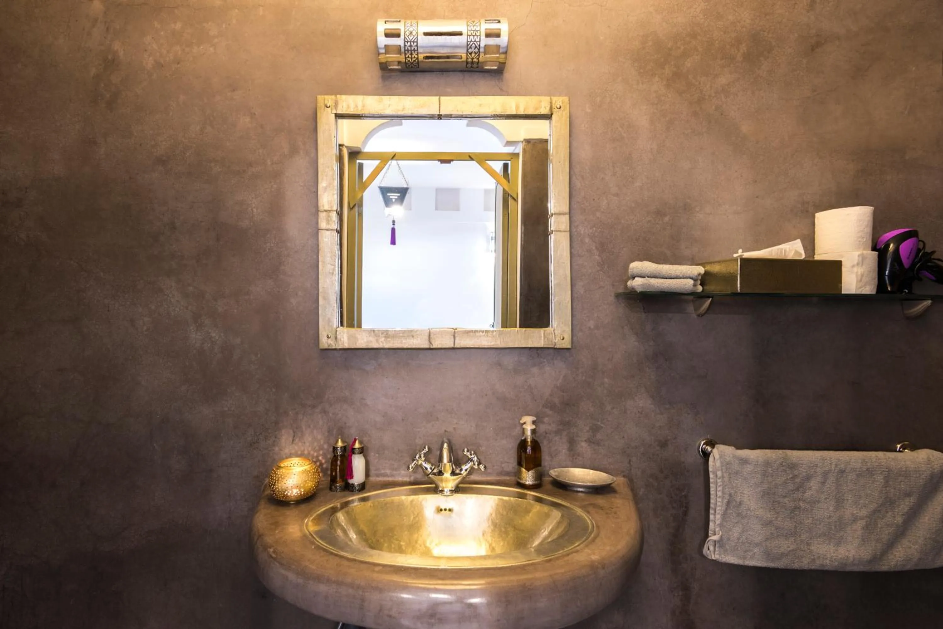 Bathroom in Riad Hissan