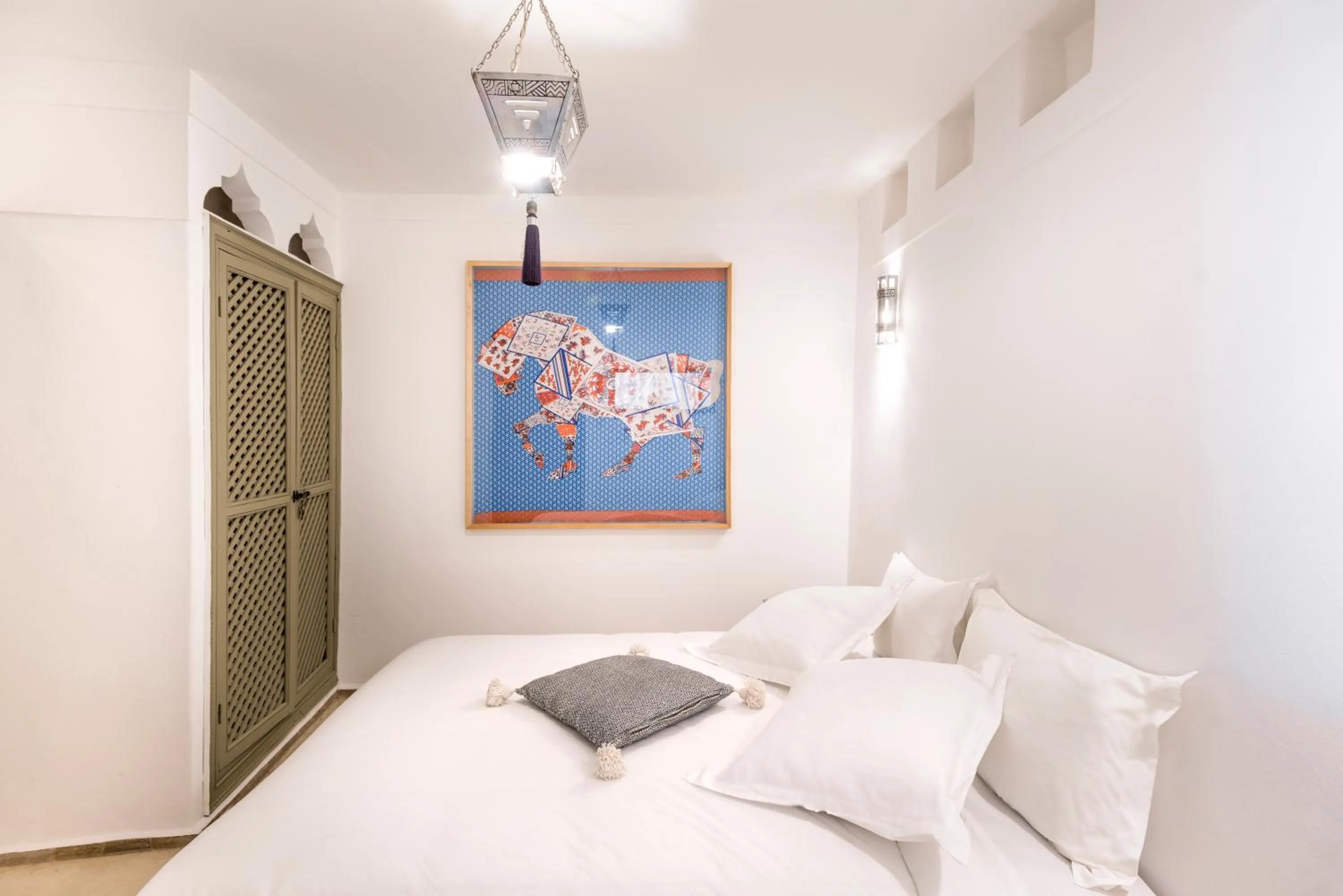 Bedroom, Bed in Riad Hissan