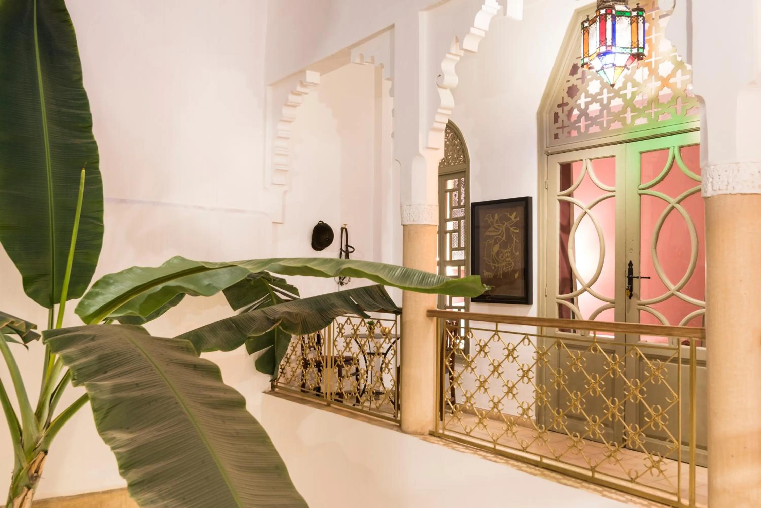 Lobby or reception in Riad Hissan