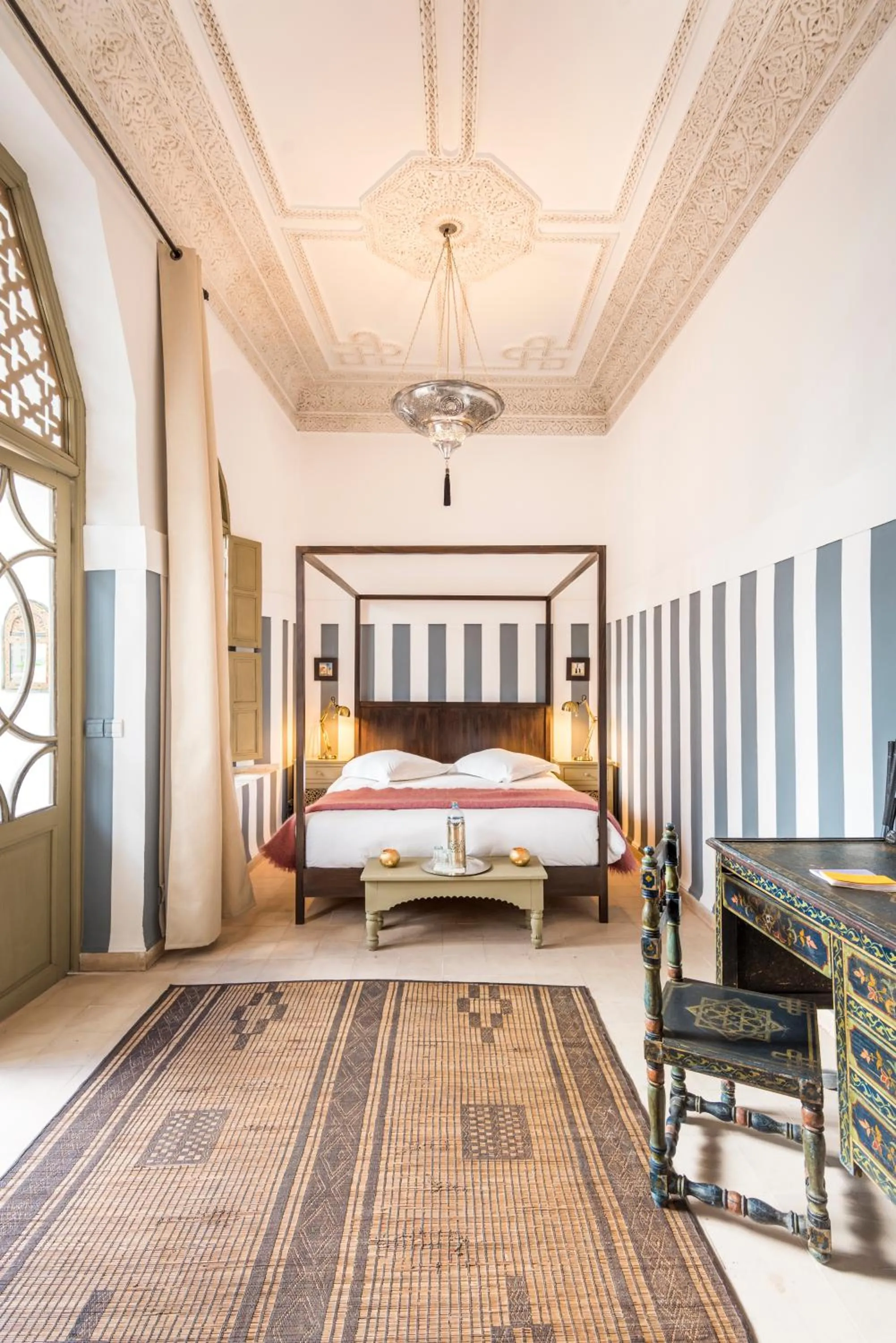 Bed in Riad Hissan