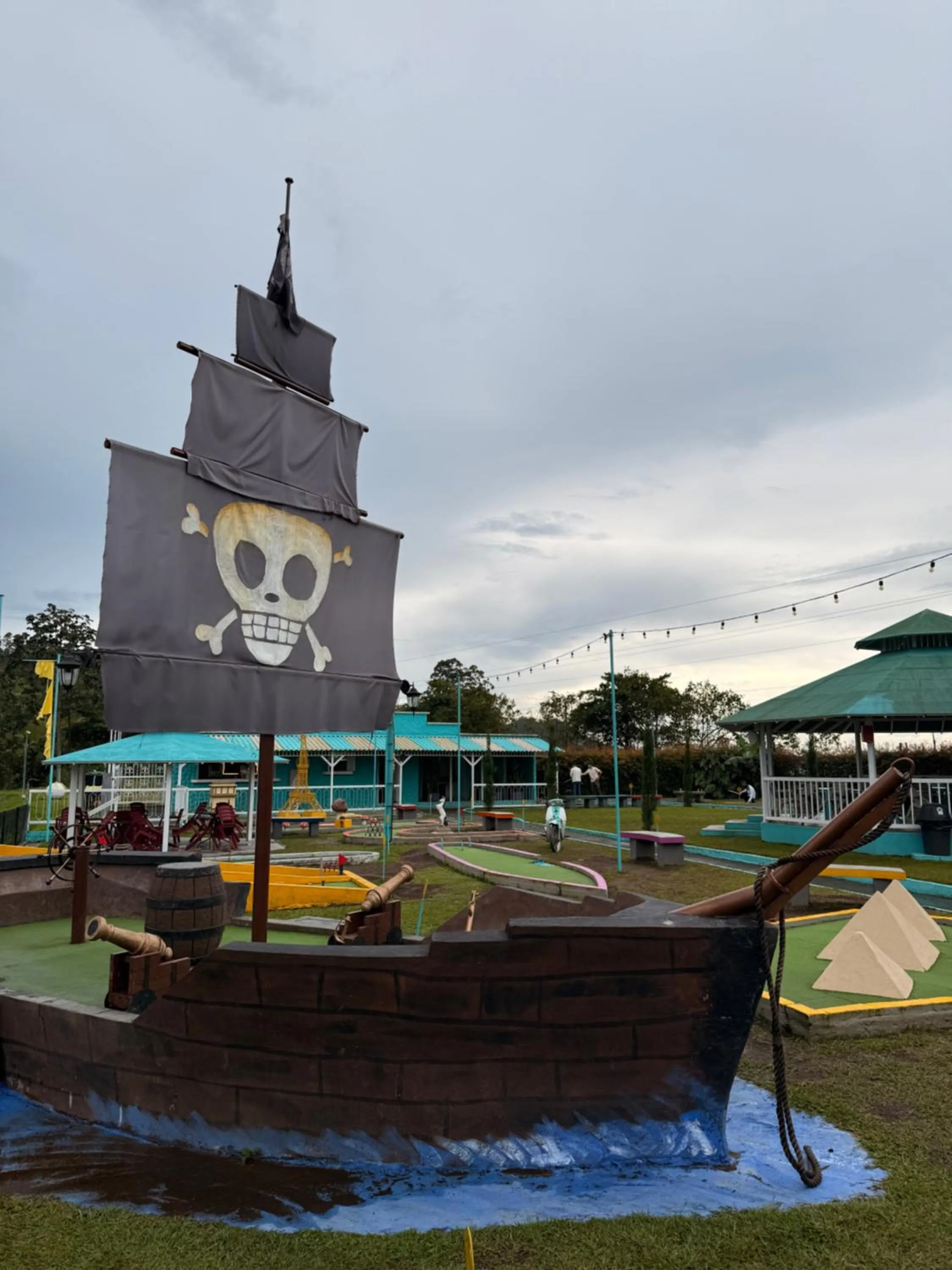 Minigolf in Hotel Entre Lomas