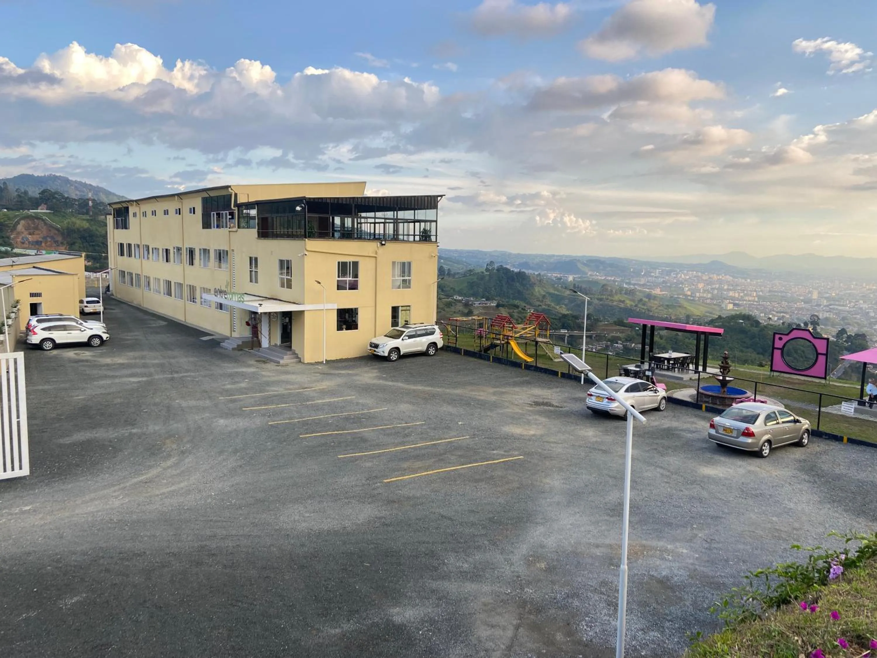 Property building in Hotel Entre Lomas