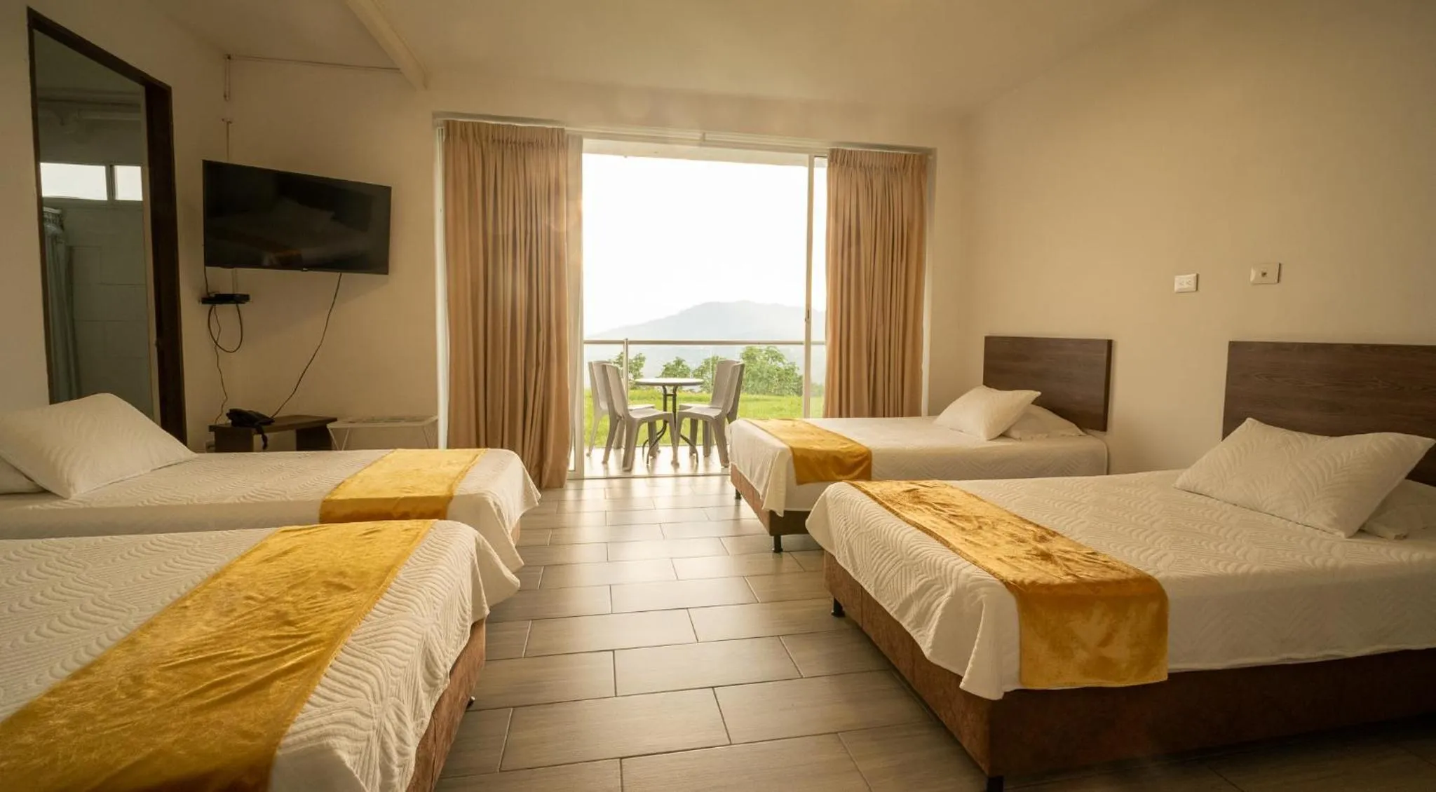 Bed in Hotel Entre Lomas