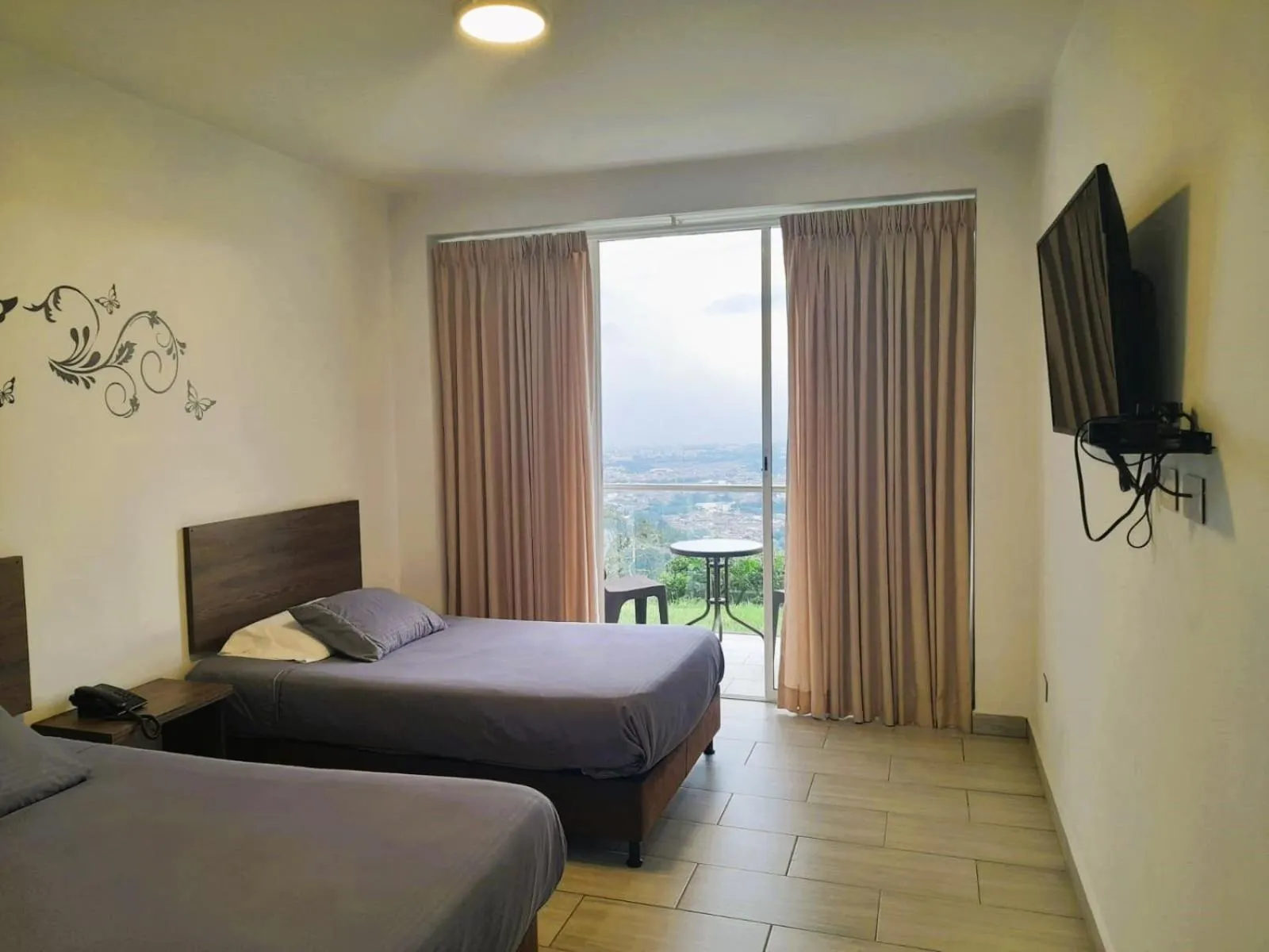 Bed in Hotel Entre Lomas