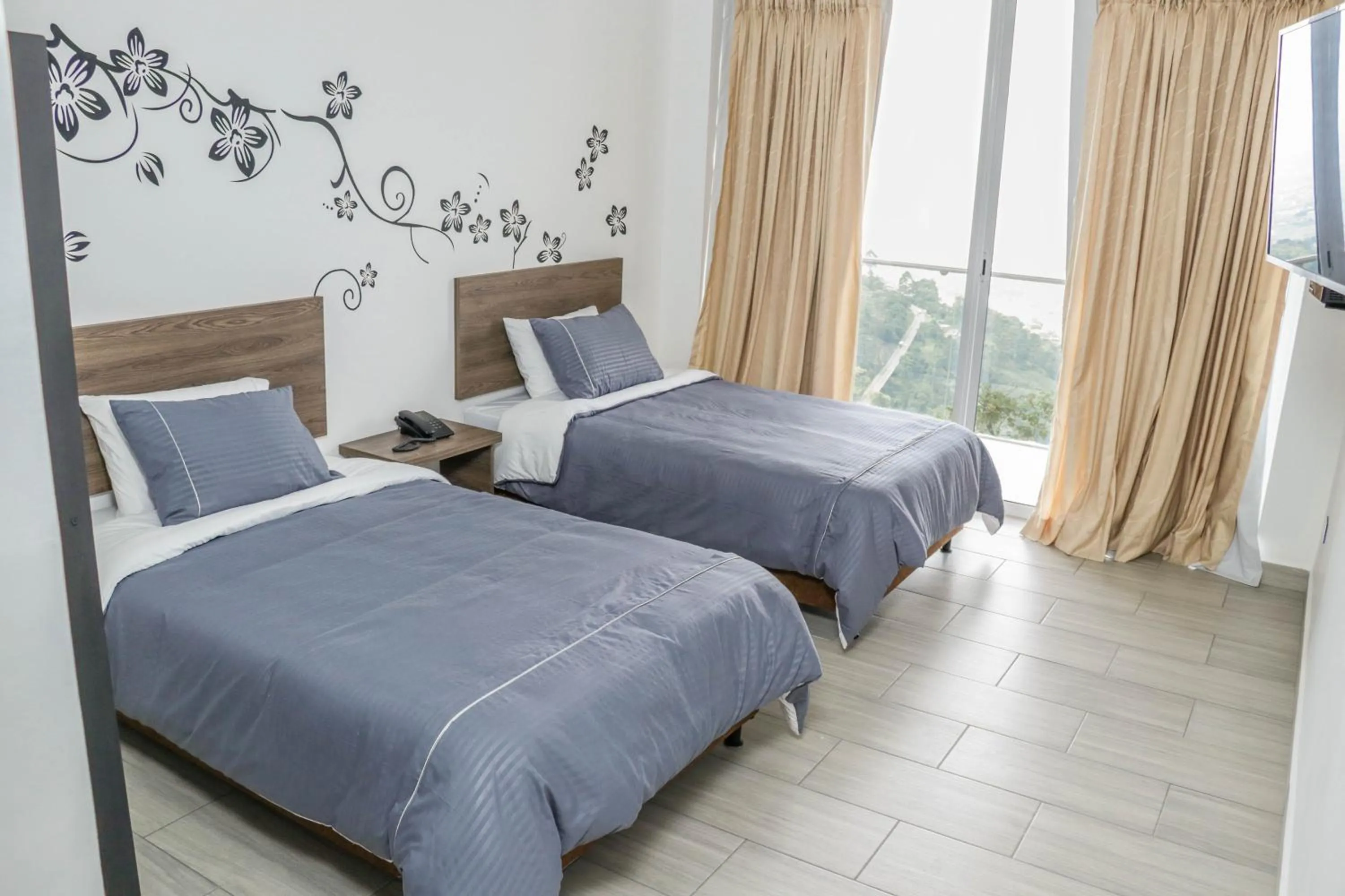 Bed in Hotel Entre Lomas