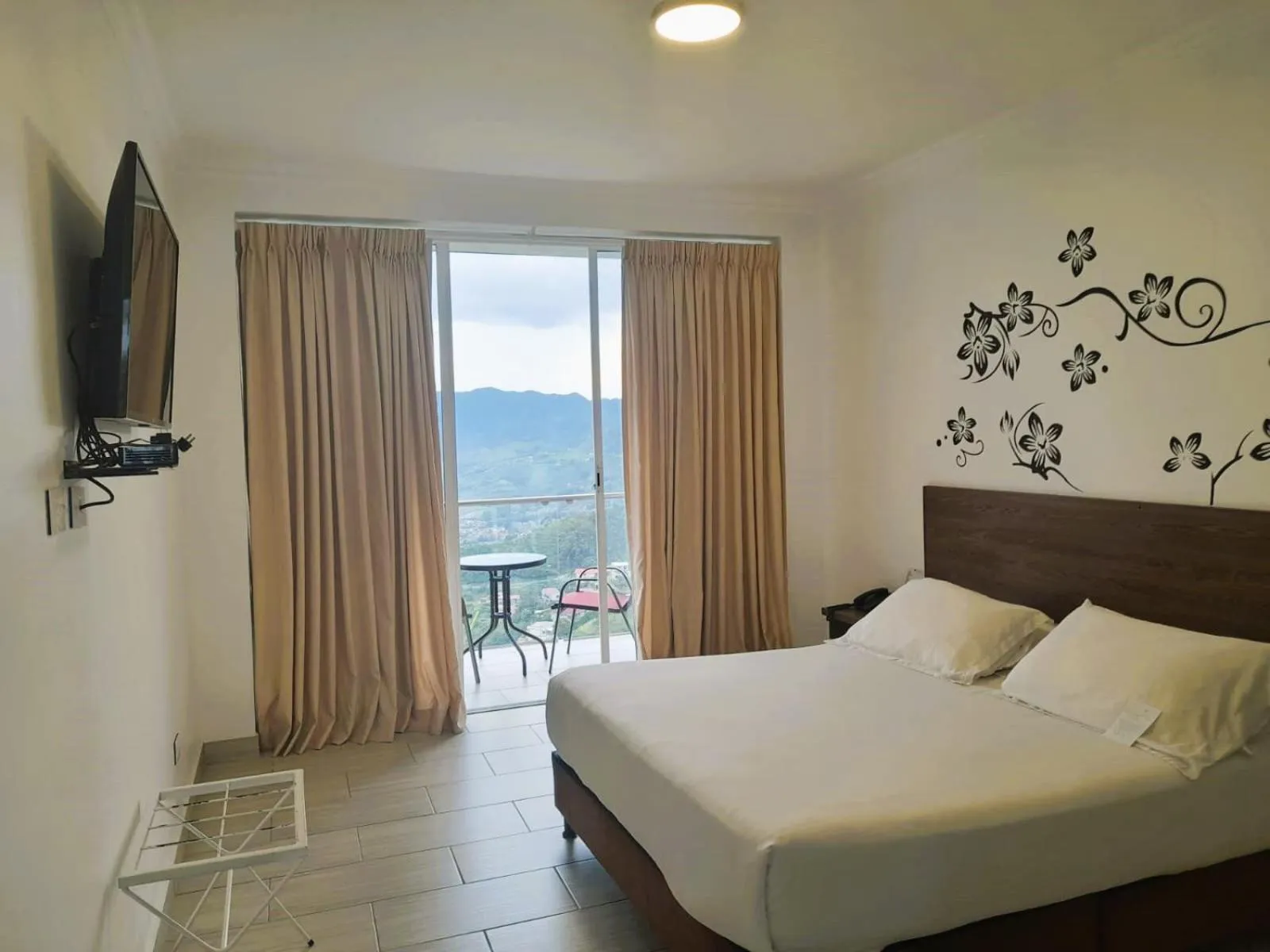 Bed in Hotel Entre Lomas