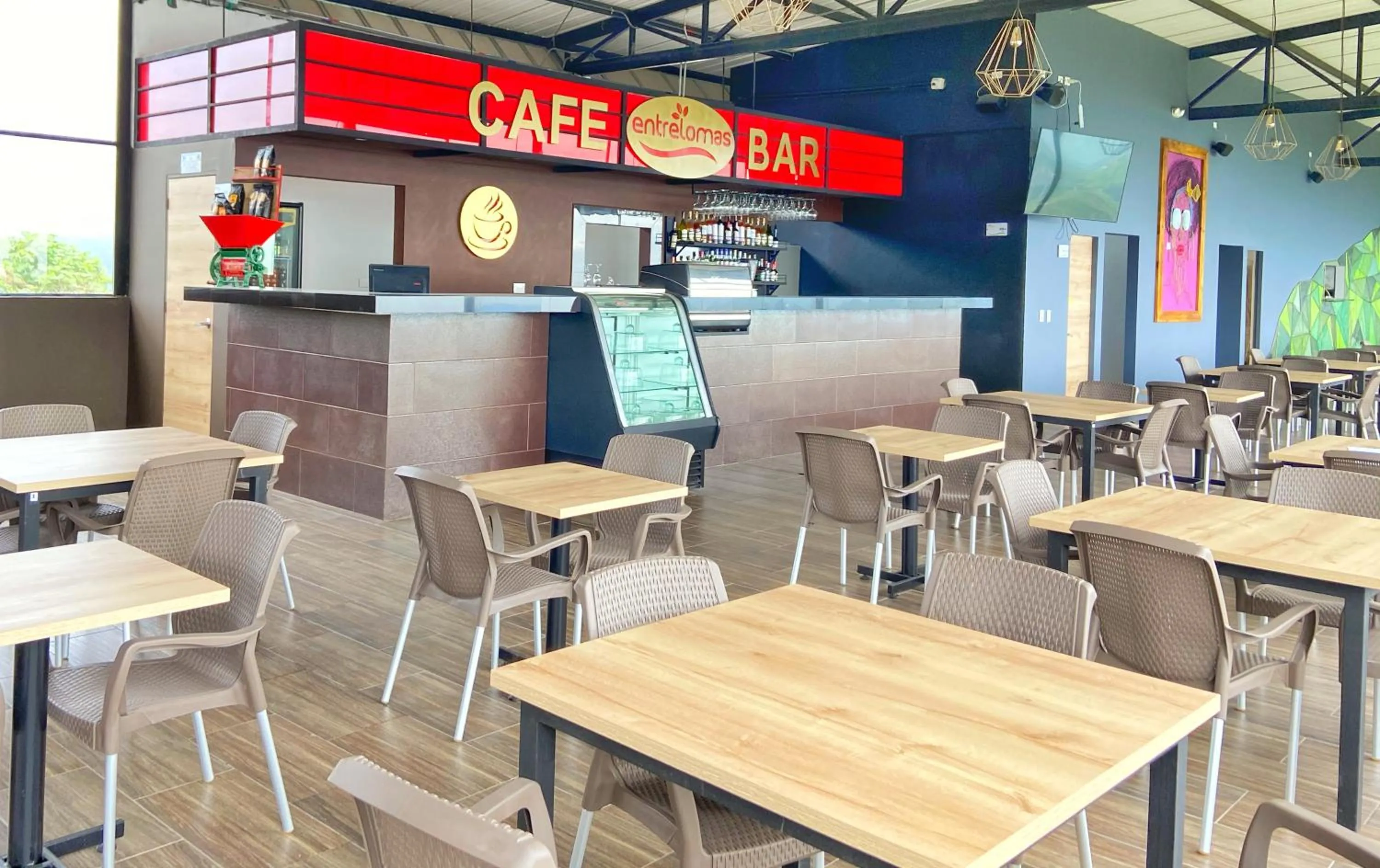 Restaurant/places to eat in Hotel Entre Lomas