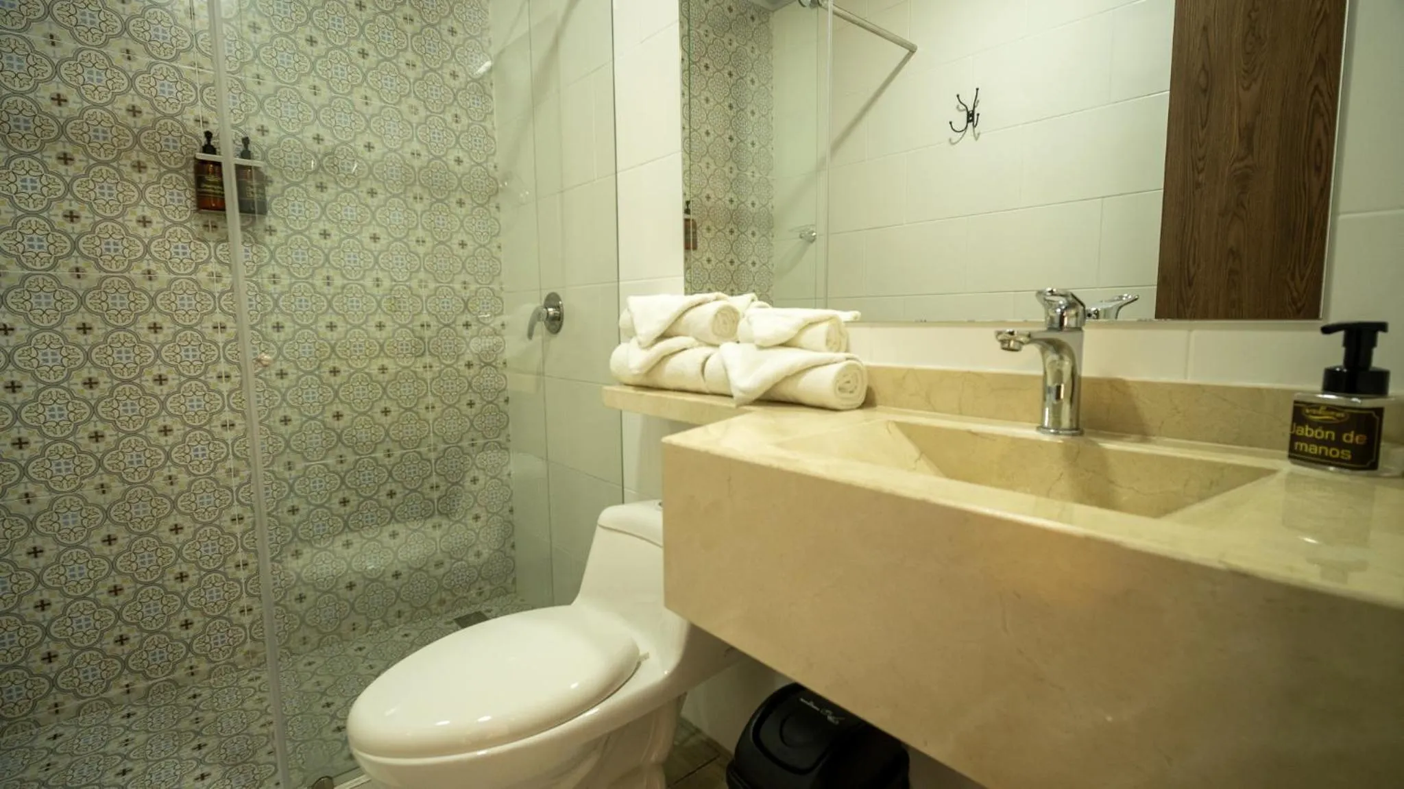 Bathroom in Hotel Entre Lomas