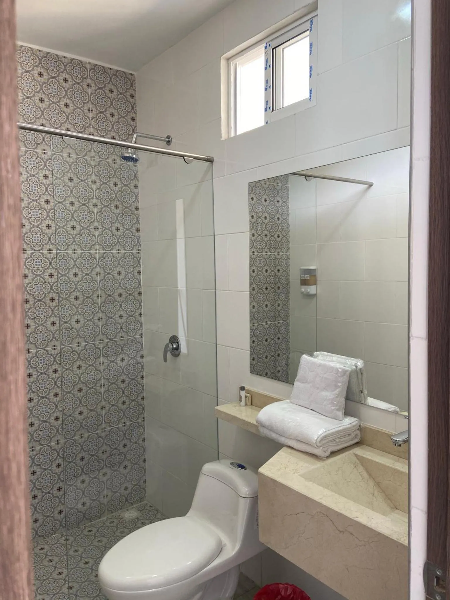 Bathroom in Hotel Entre Lomas