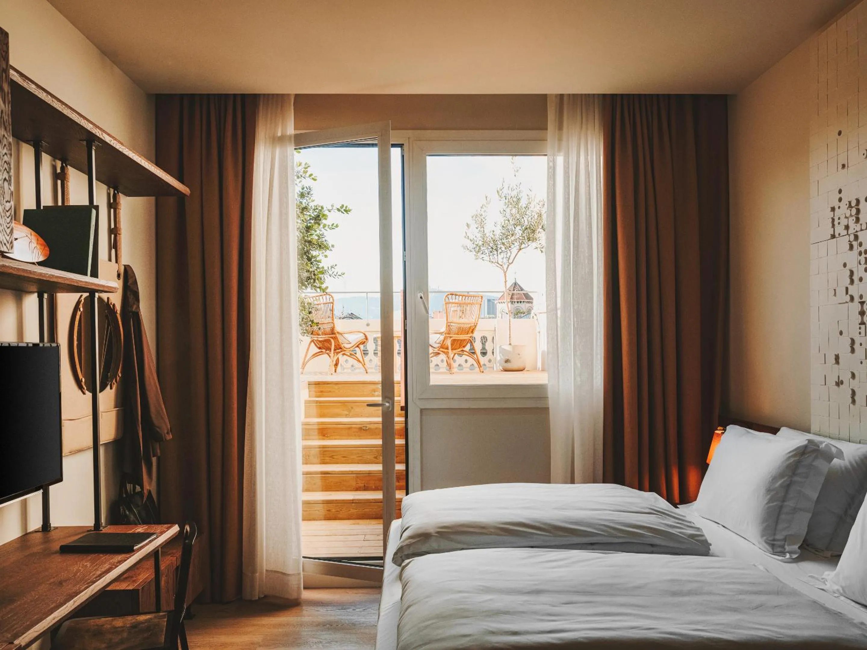 Double Room with Terrace in Casa Luz Hotel Plaça Universitat, Sonder by Marriott Bonvoy