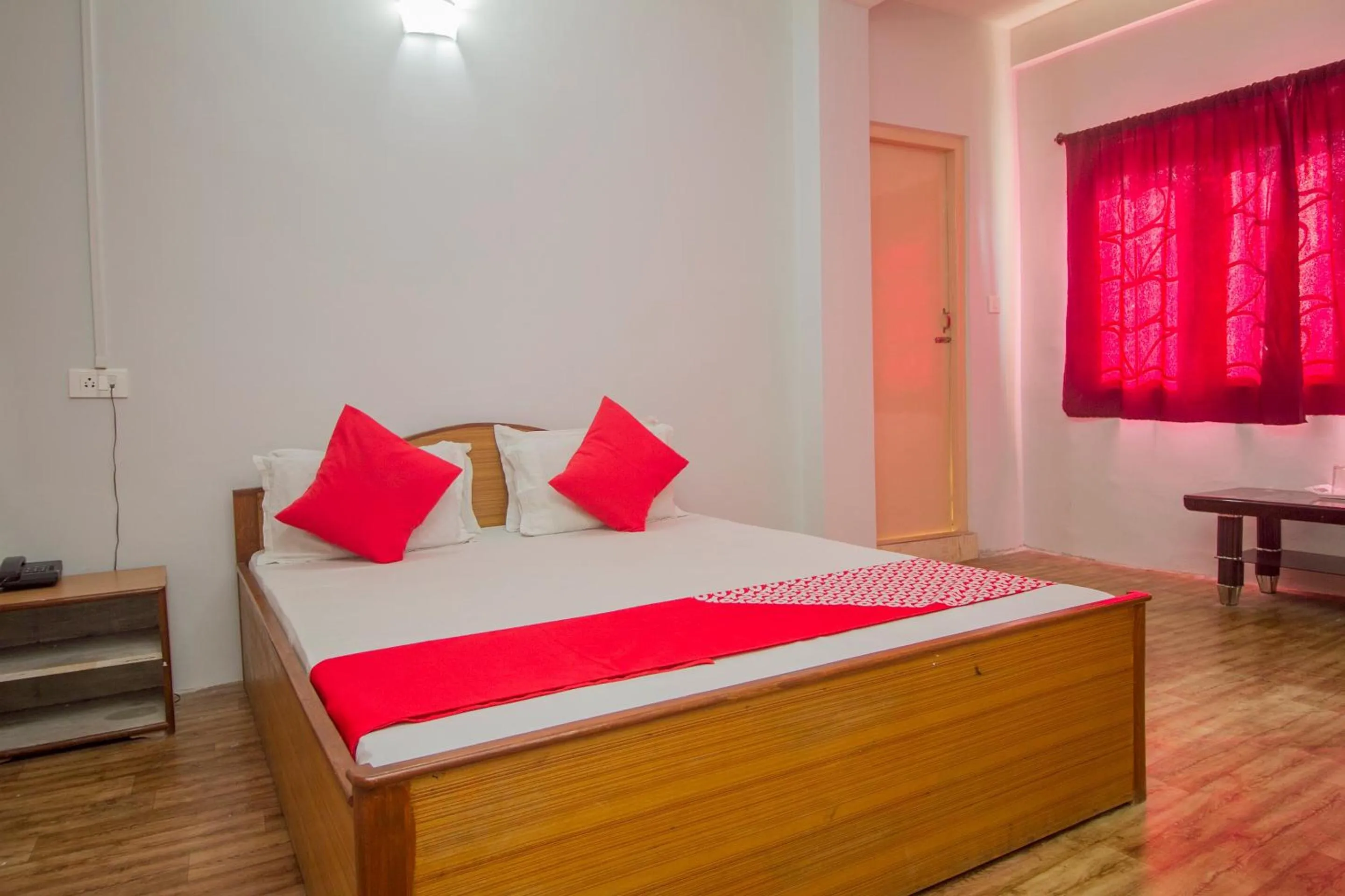 Bedroom in Hotel O Nourpem Residency