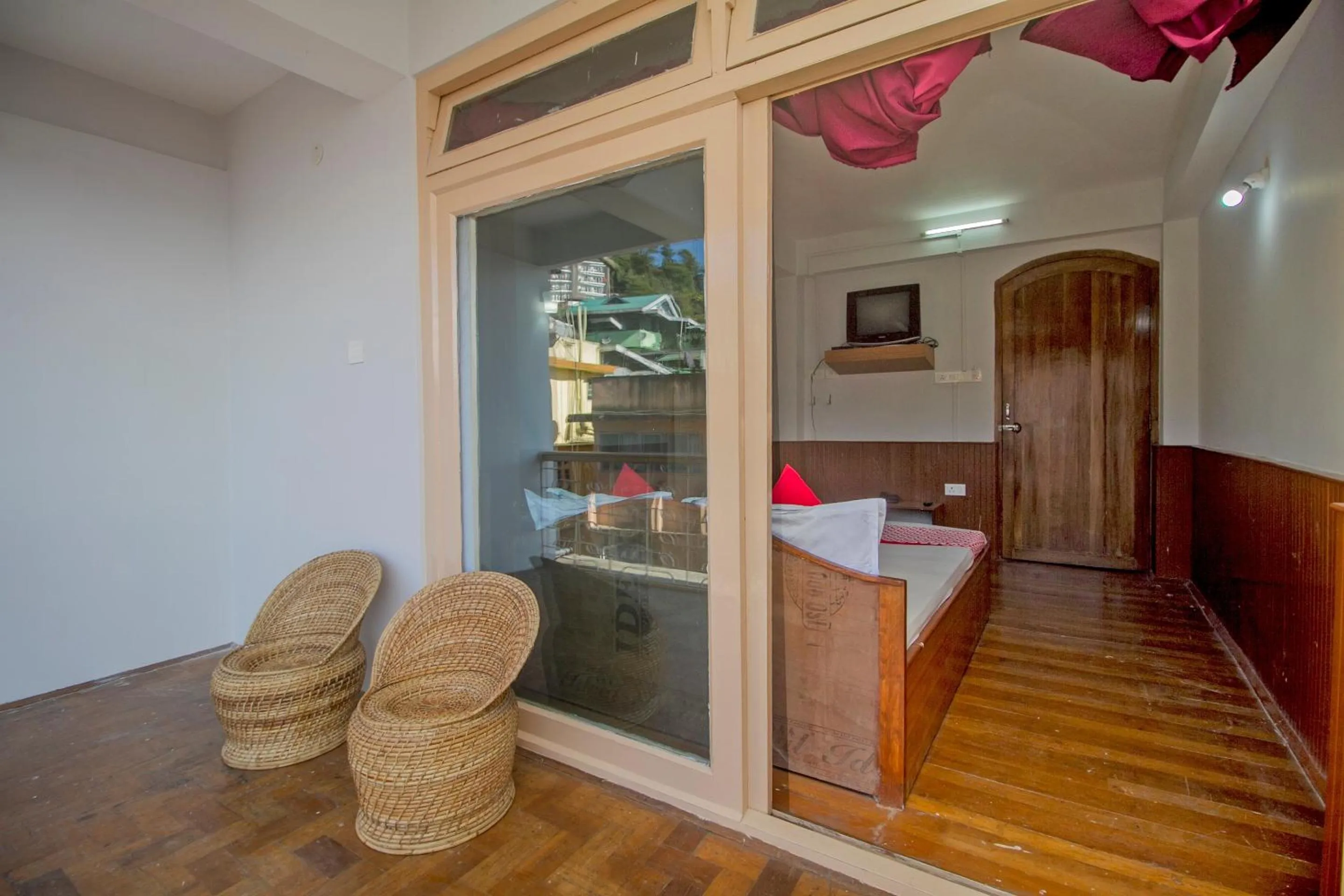 Balcony/Terrace in Hotel O Nourpem Residency