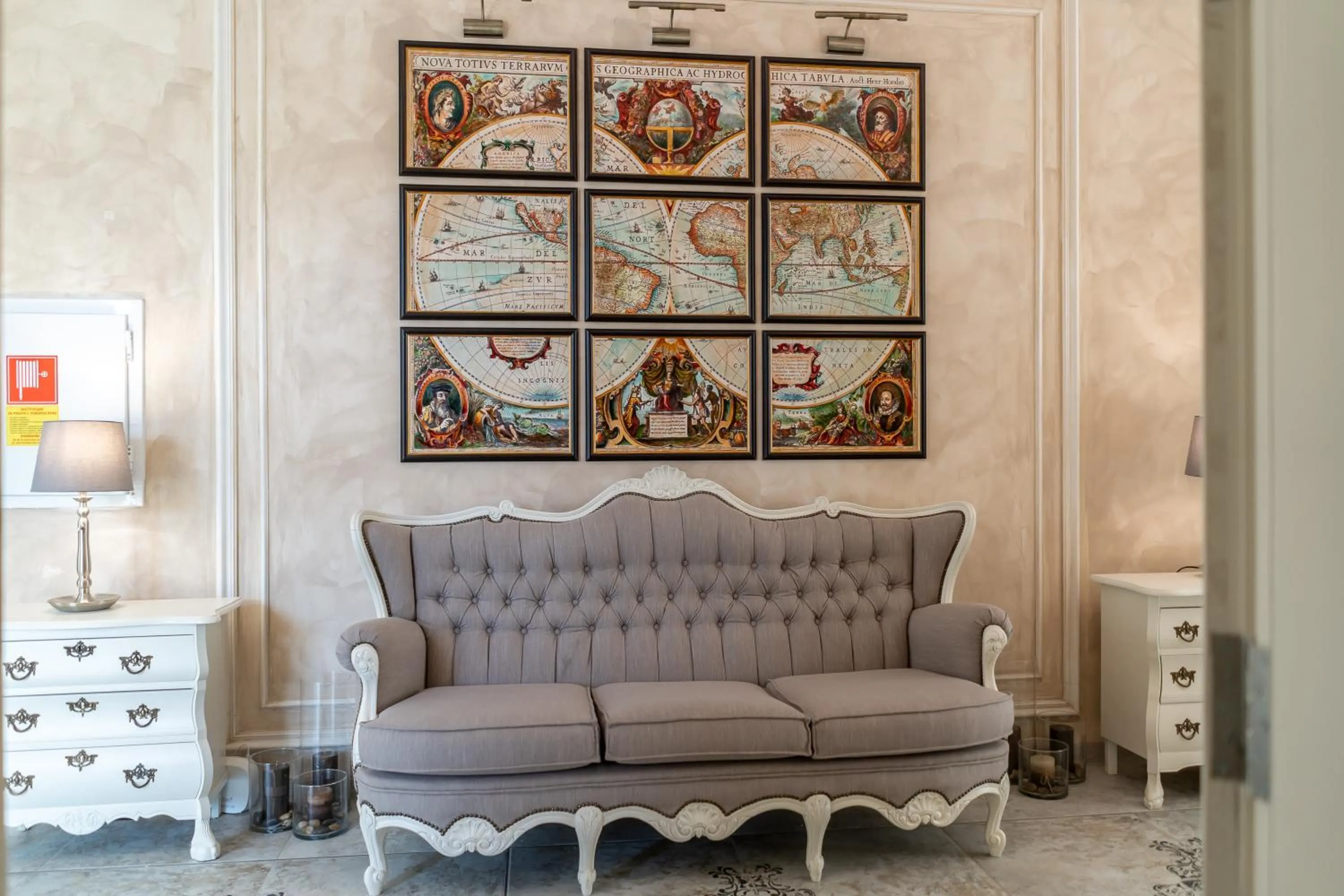 Lobby or reception in Villa Della Rosa