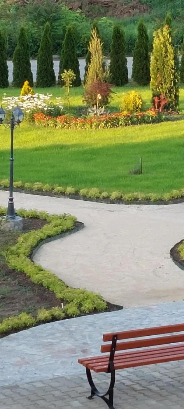 Garden view in Villa Della Rosa
