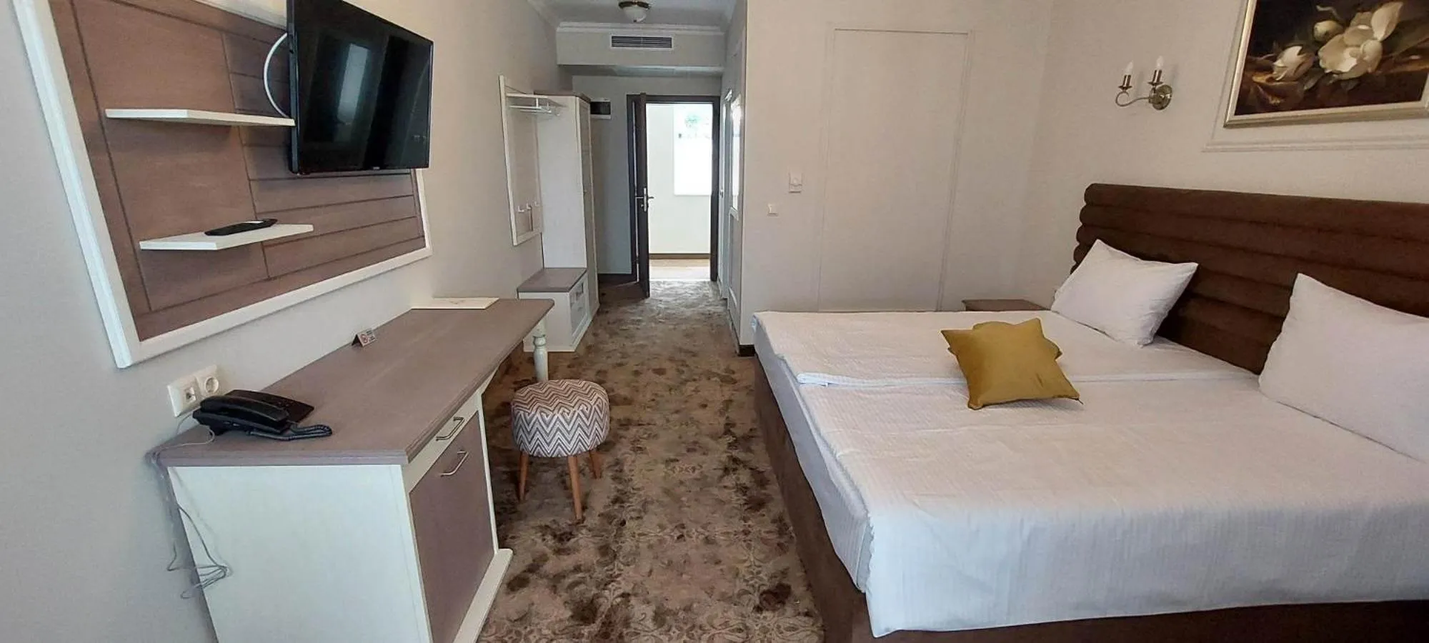 Bed in Villa Della Rosa