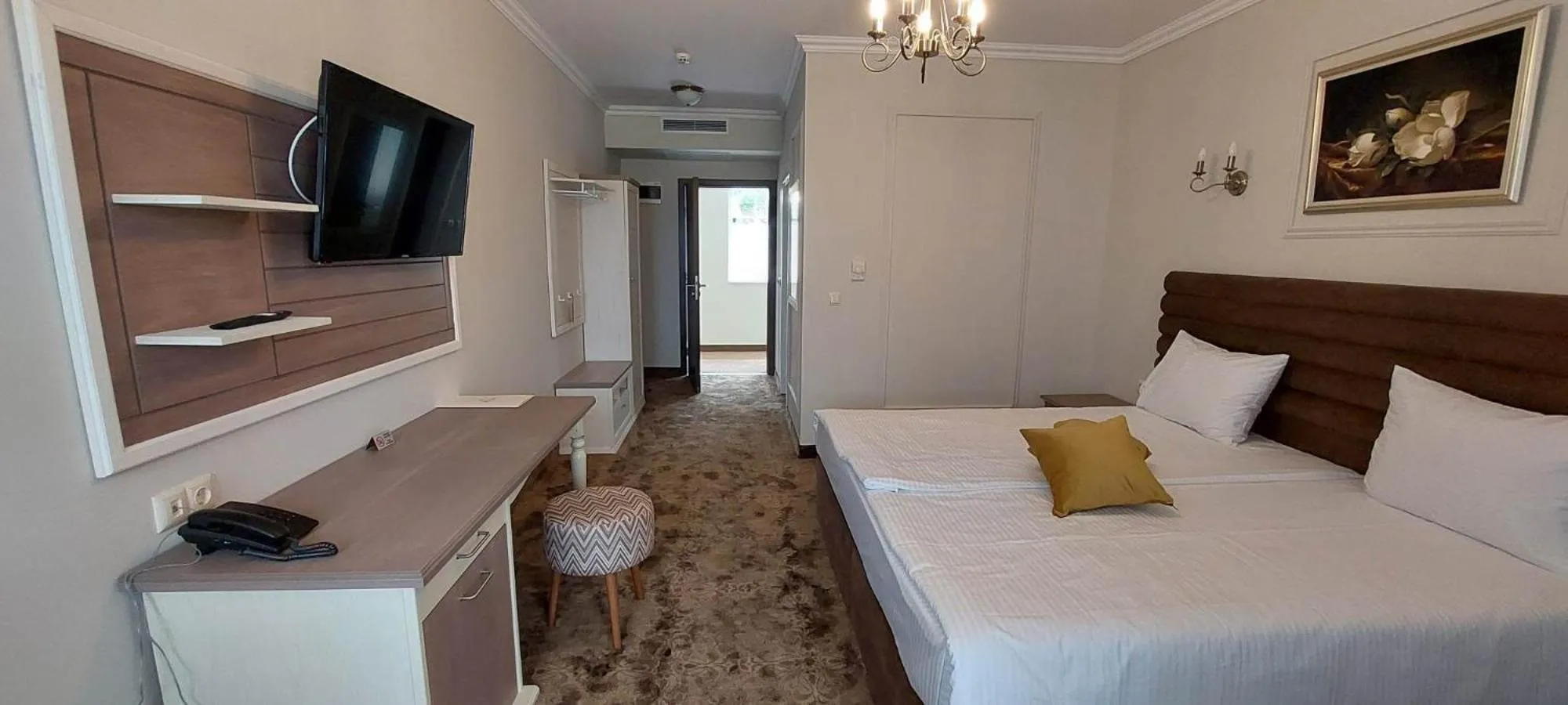 Bed in Villa Della Rosa