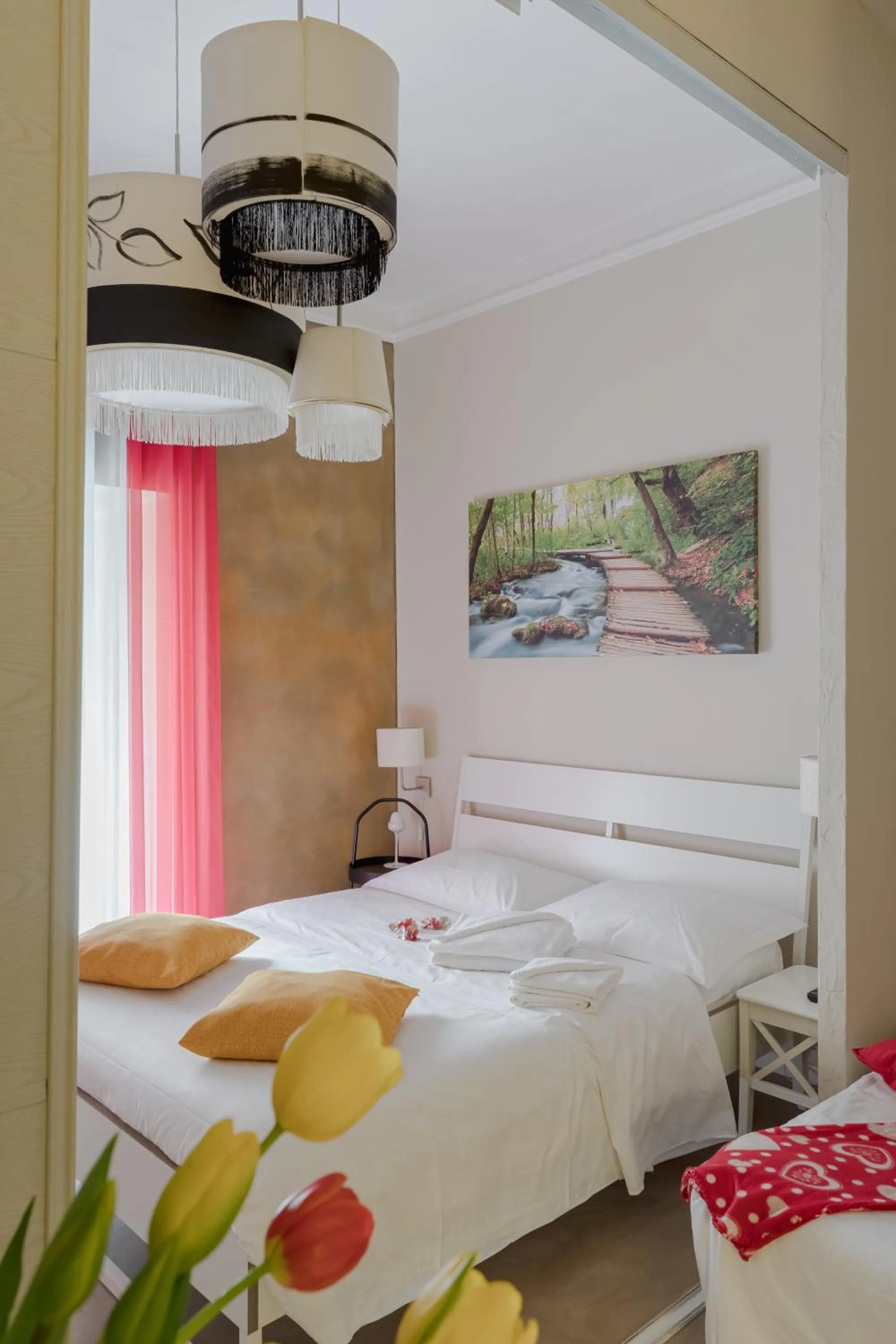 Bed in Stefano House Vaticano Roma