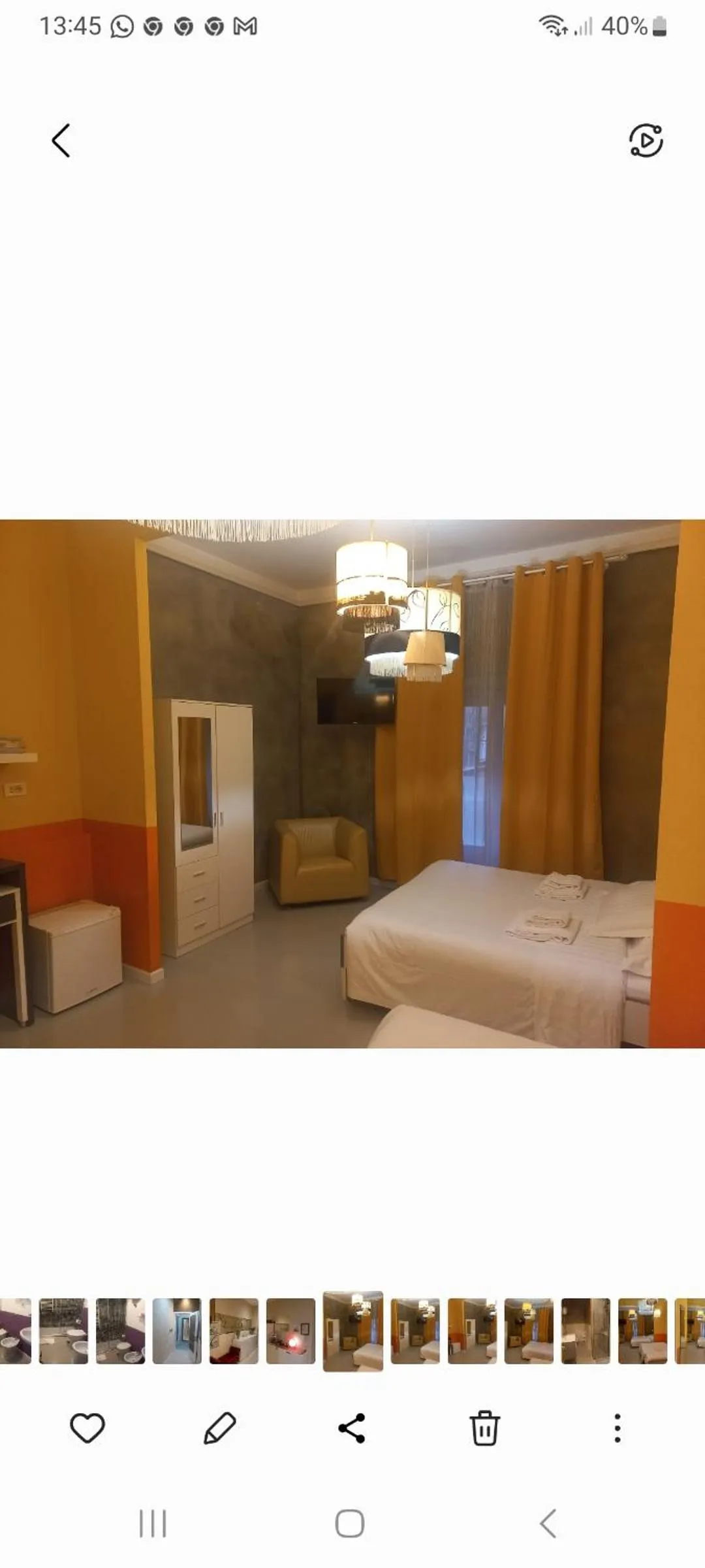 Bed in Stefano House Vaticano Roma