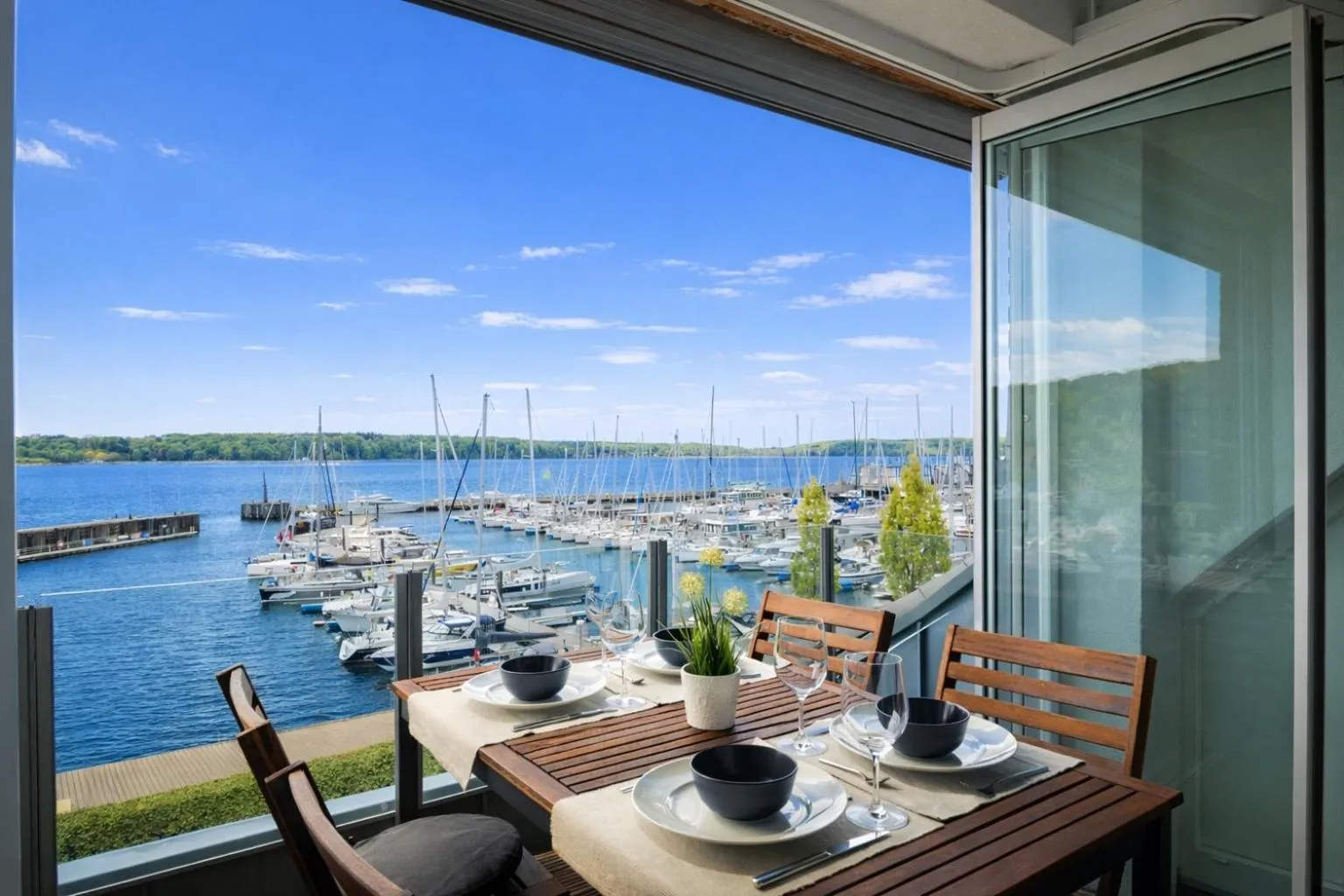 fewo1846 - Baltic Lodge - komfortable Maisonettewohnung mit 3 Schlafzimmern, Balkon und Blick auf die Marina Sonwik