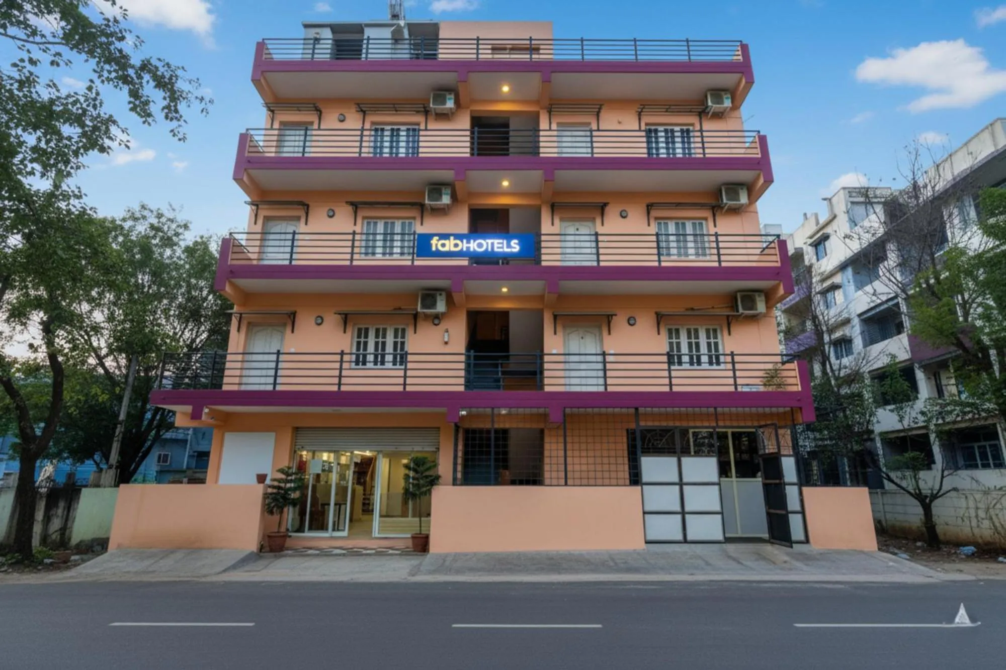 Property building in FabHotel Manyu Inn