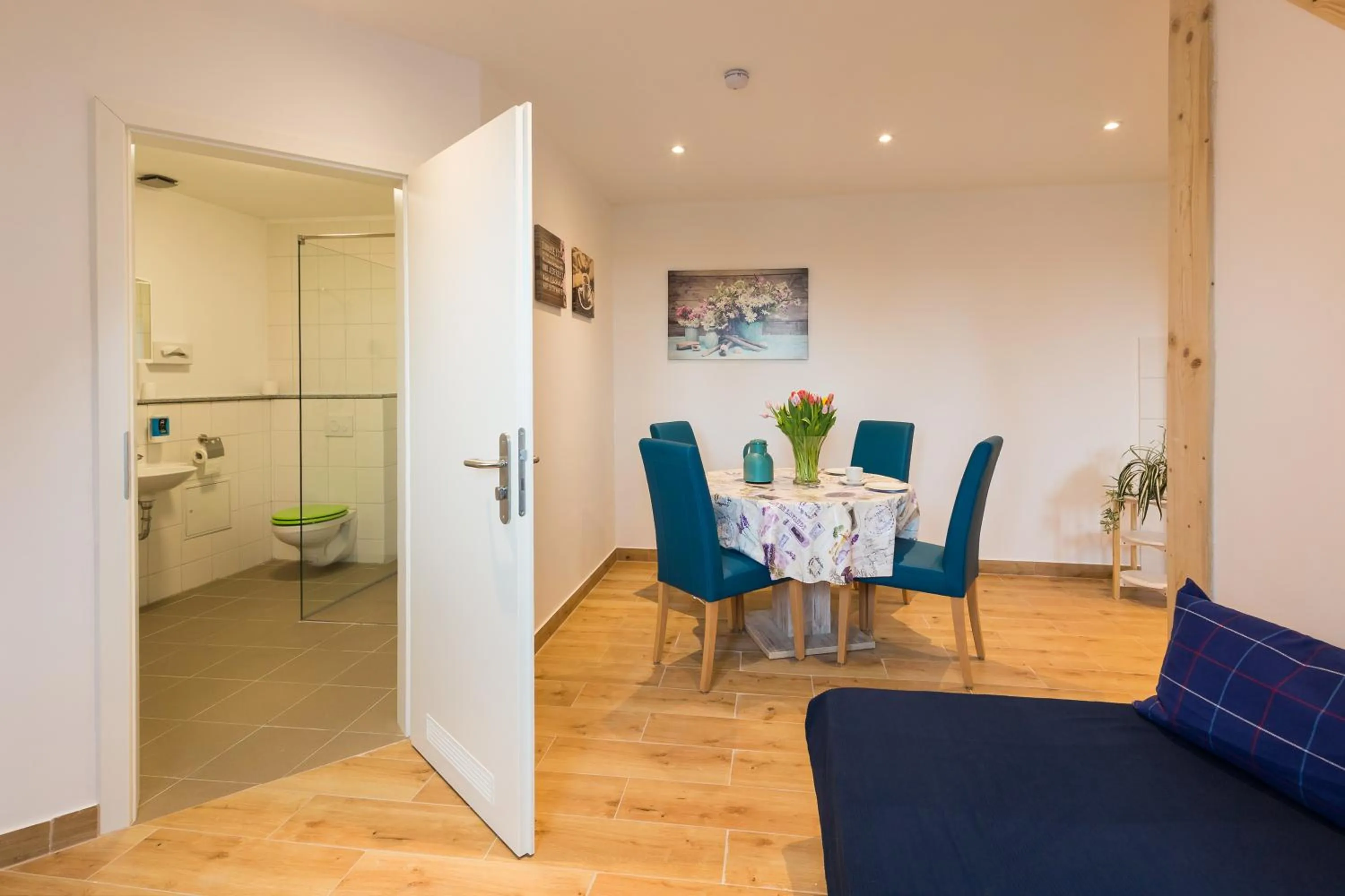 Seating area in Hotel Ludwig