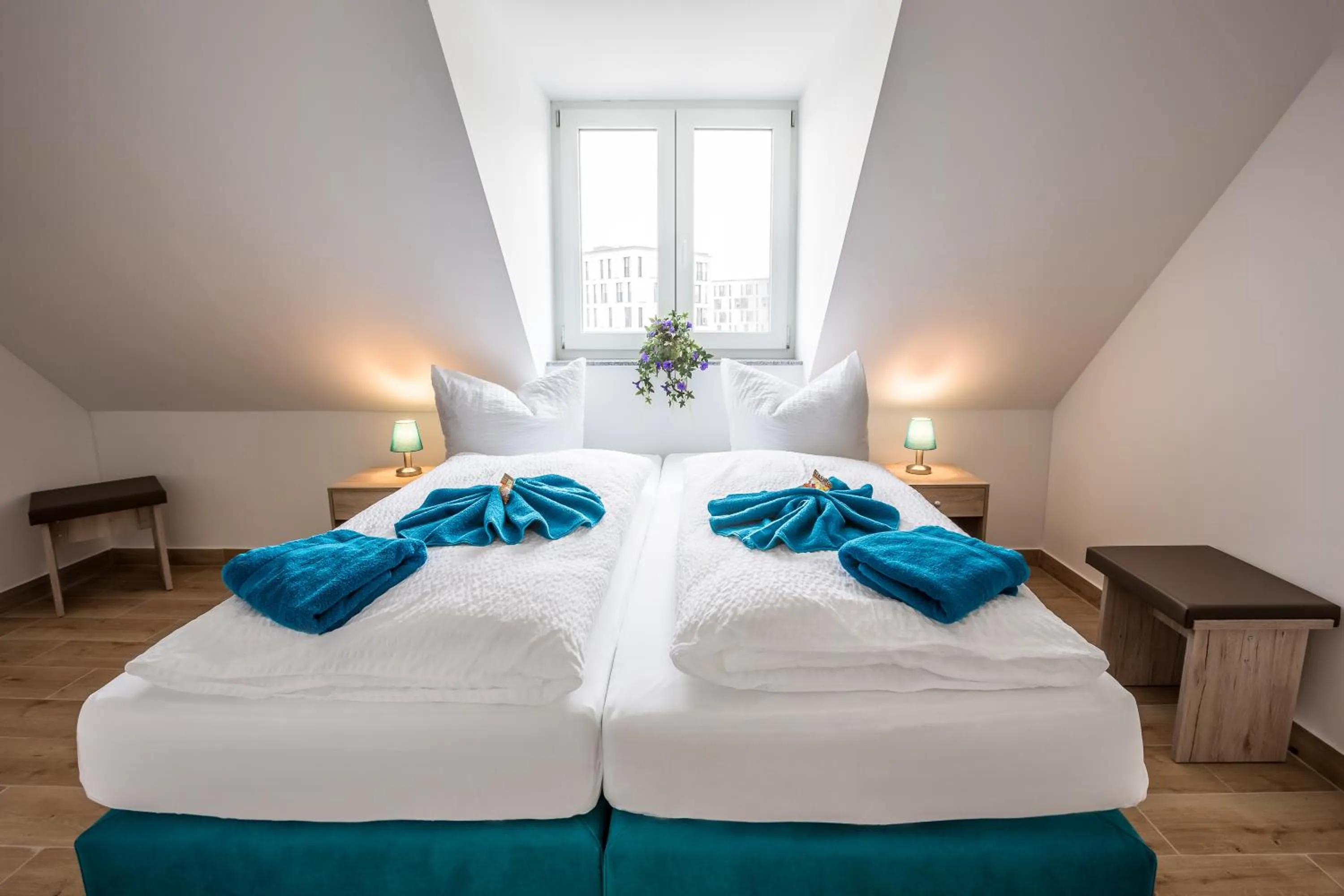 Bedroom, Bed in Hotel Ludwig