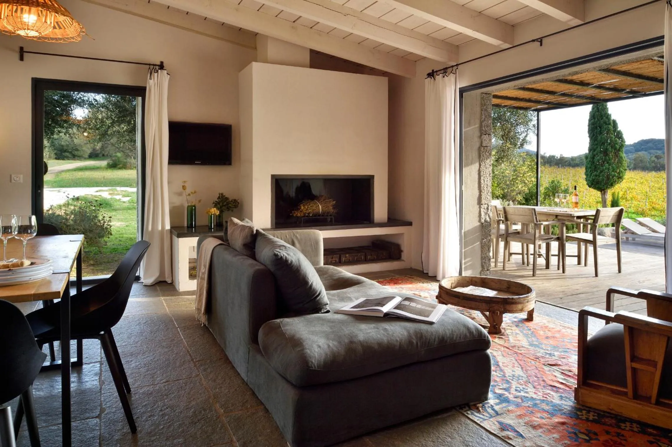 Living room in Domaine de Peretti della Rocca