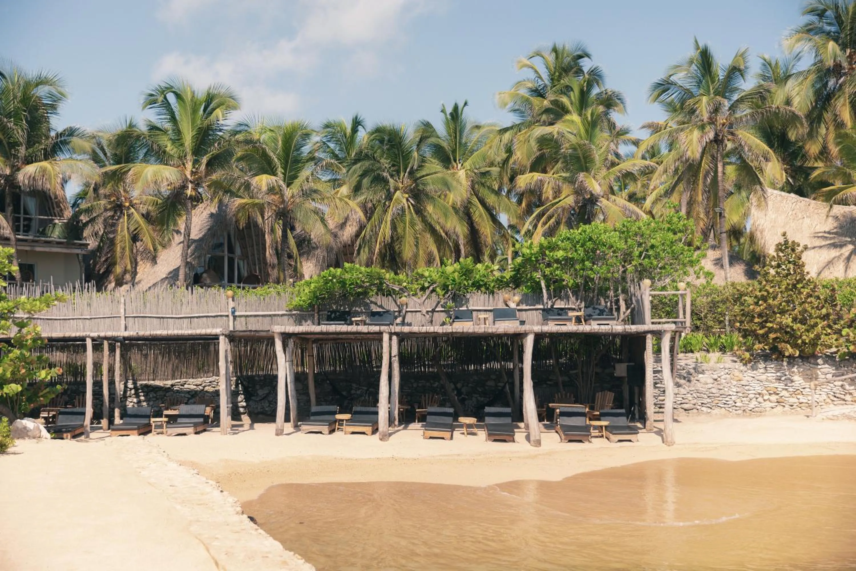 Seating area in Éteka Slow Beach Hotel Adults Only