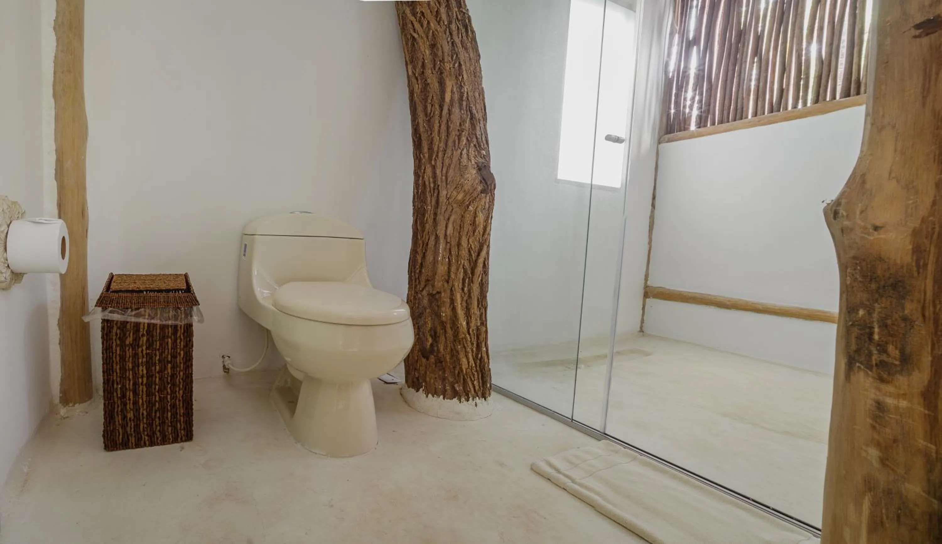 Bathroom in Éteka Slow Beach Hotel Adults Only