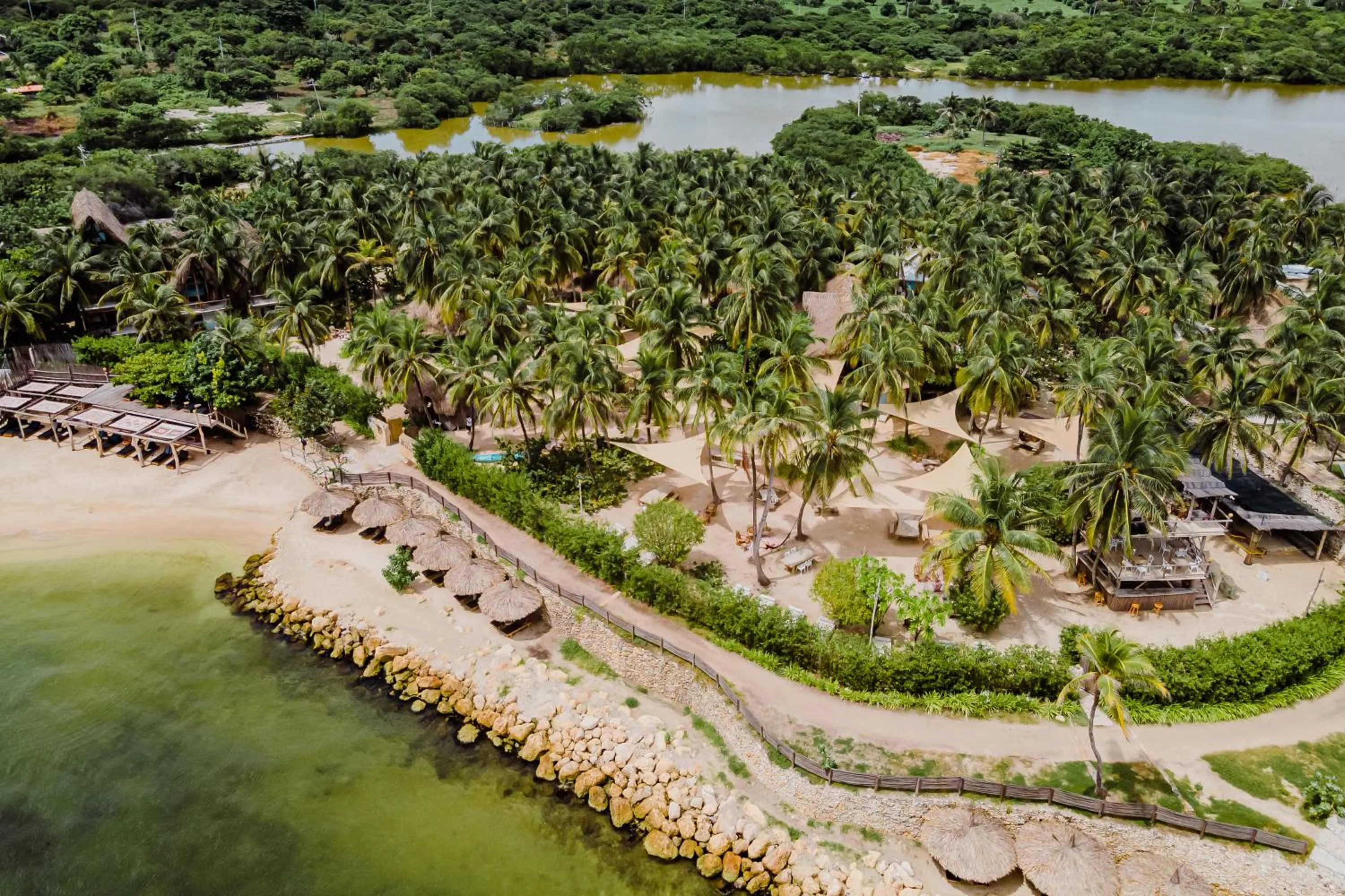 View (from property/room) in Éteka Slow Beach Hotel Adults Only