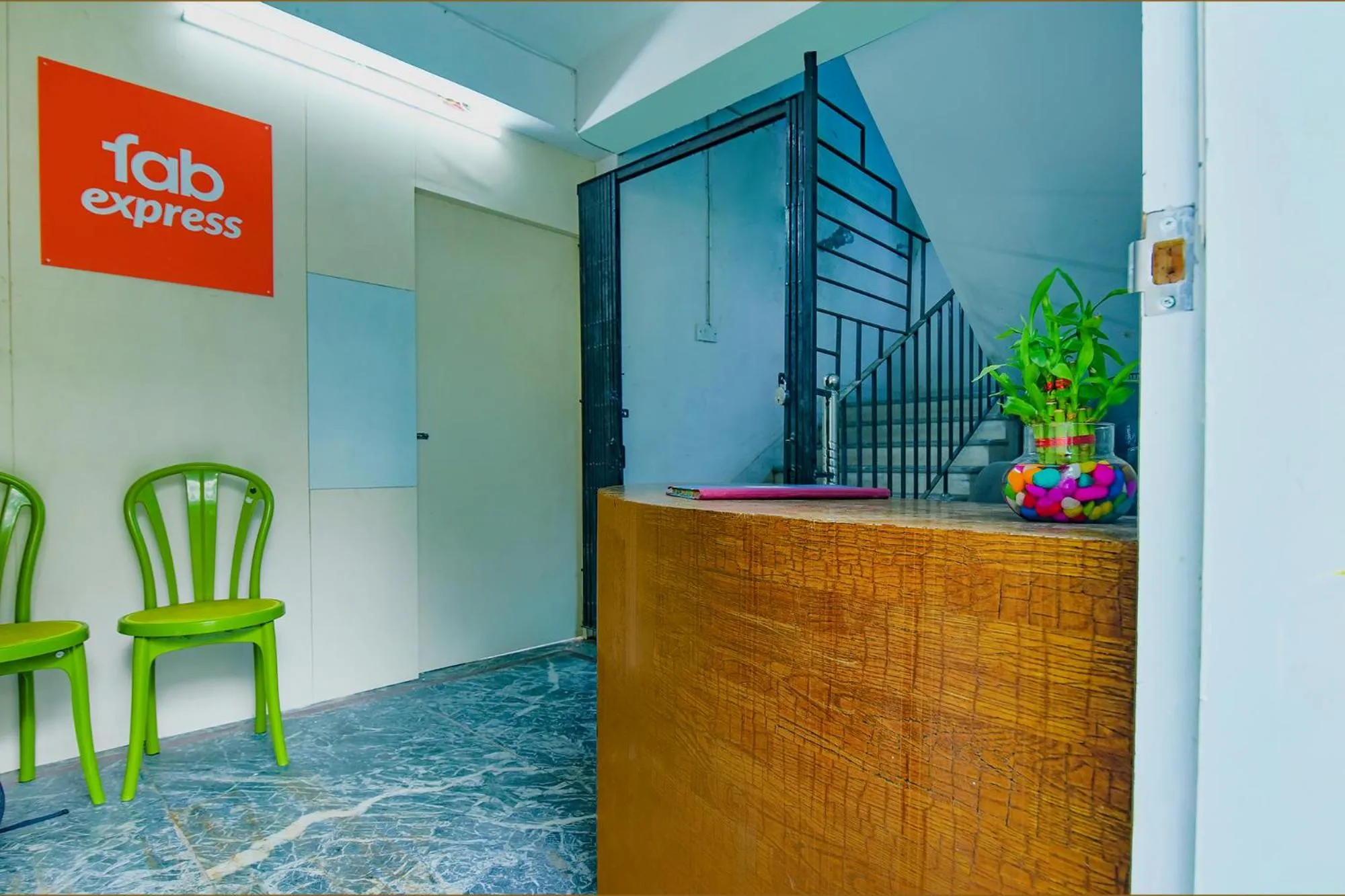 Lobby or reception in FabHotel Yatika Residency