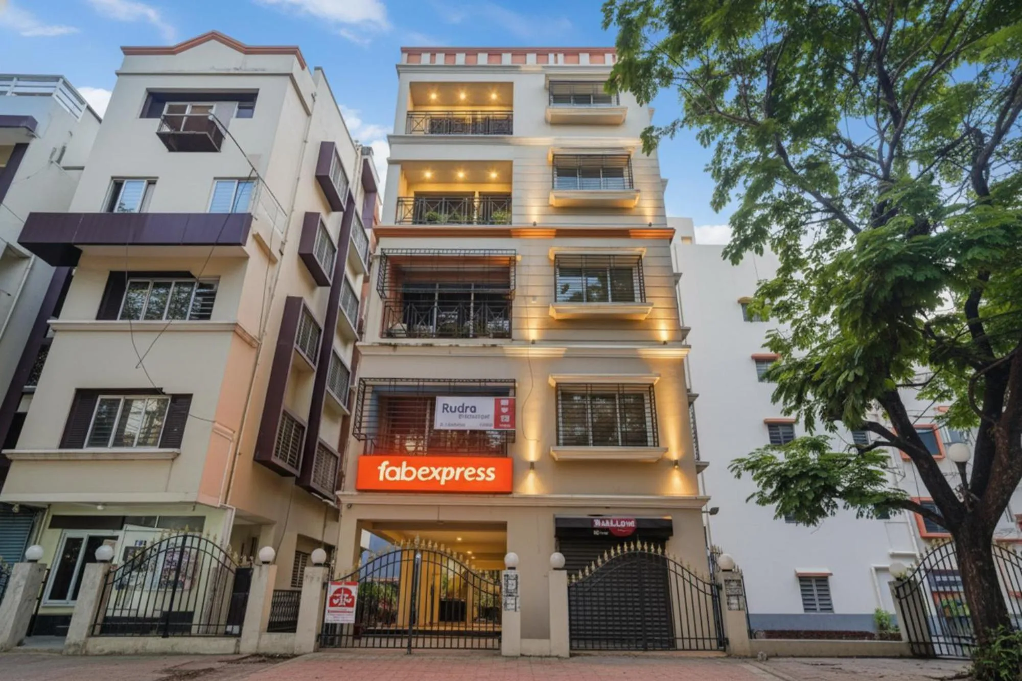 Property building in FabHotel Yatika Residency