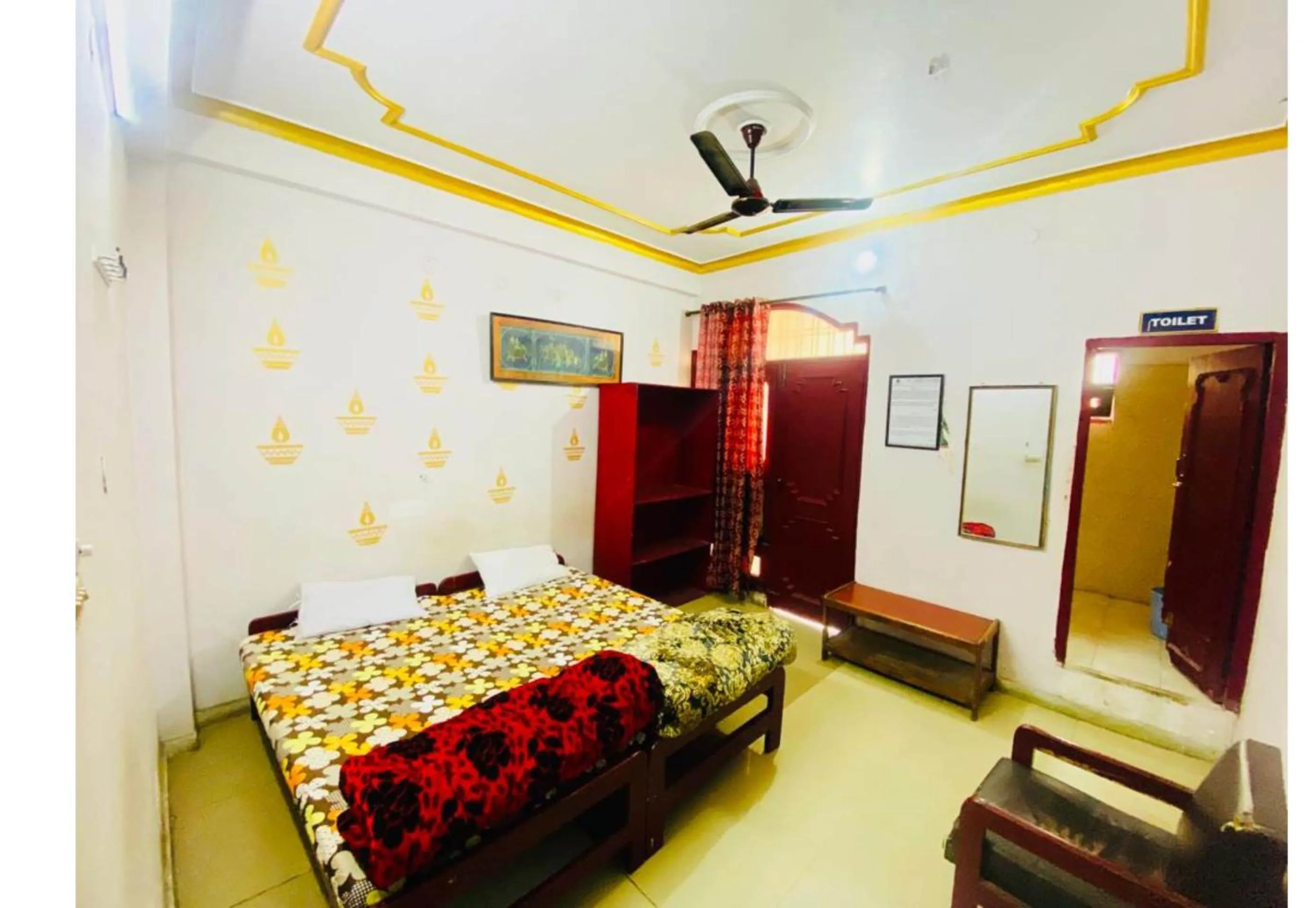 Bedroom, Bed in J C Guest House