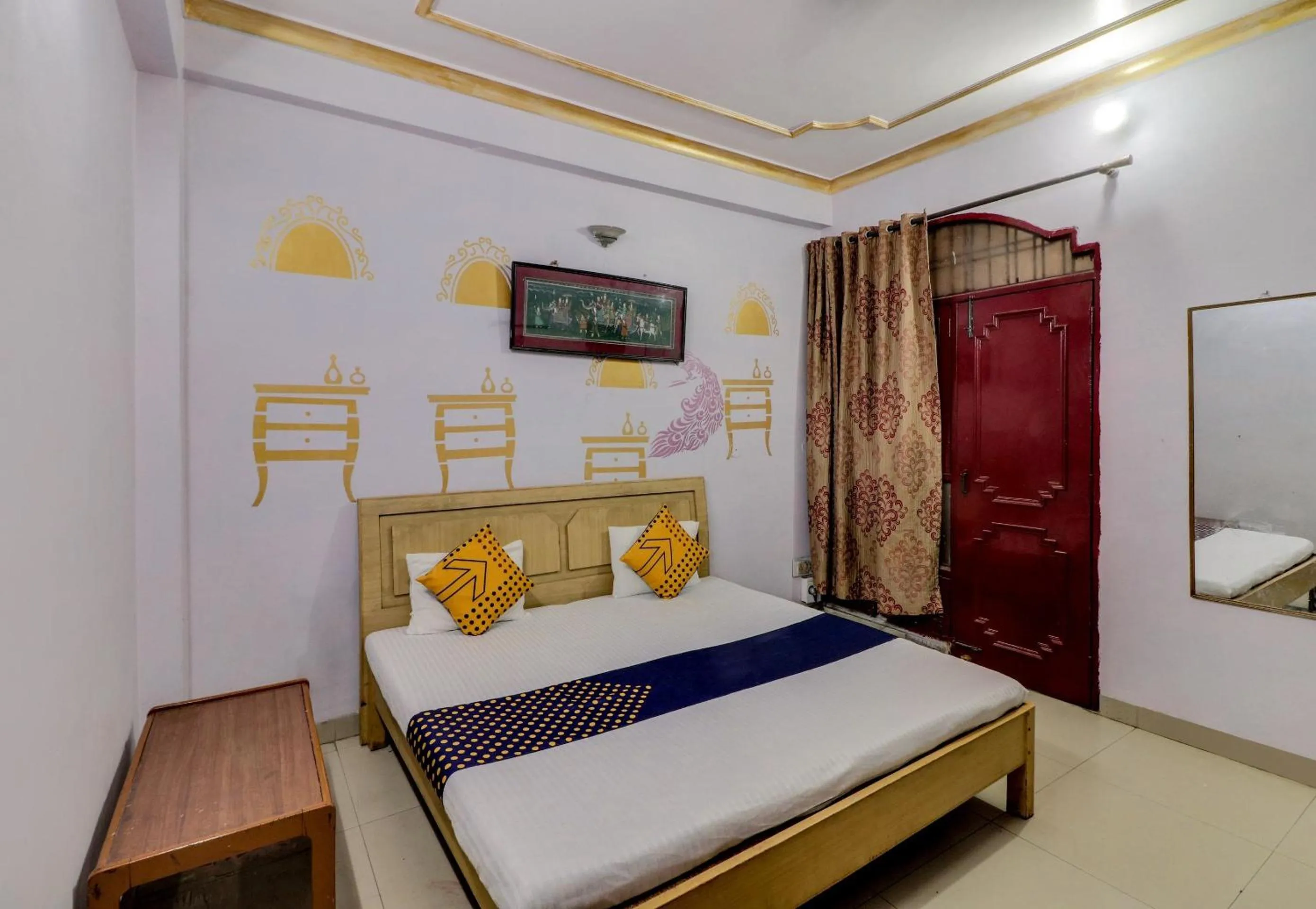 Bedroom, Bed in J C Guest House