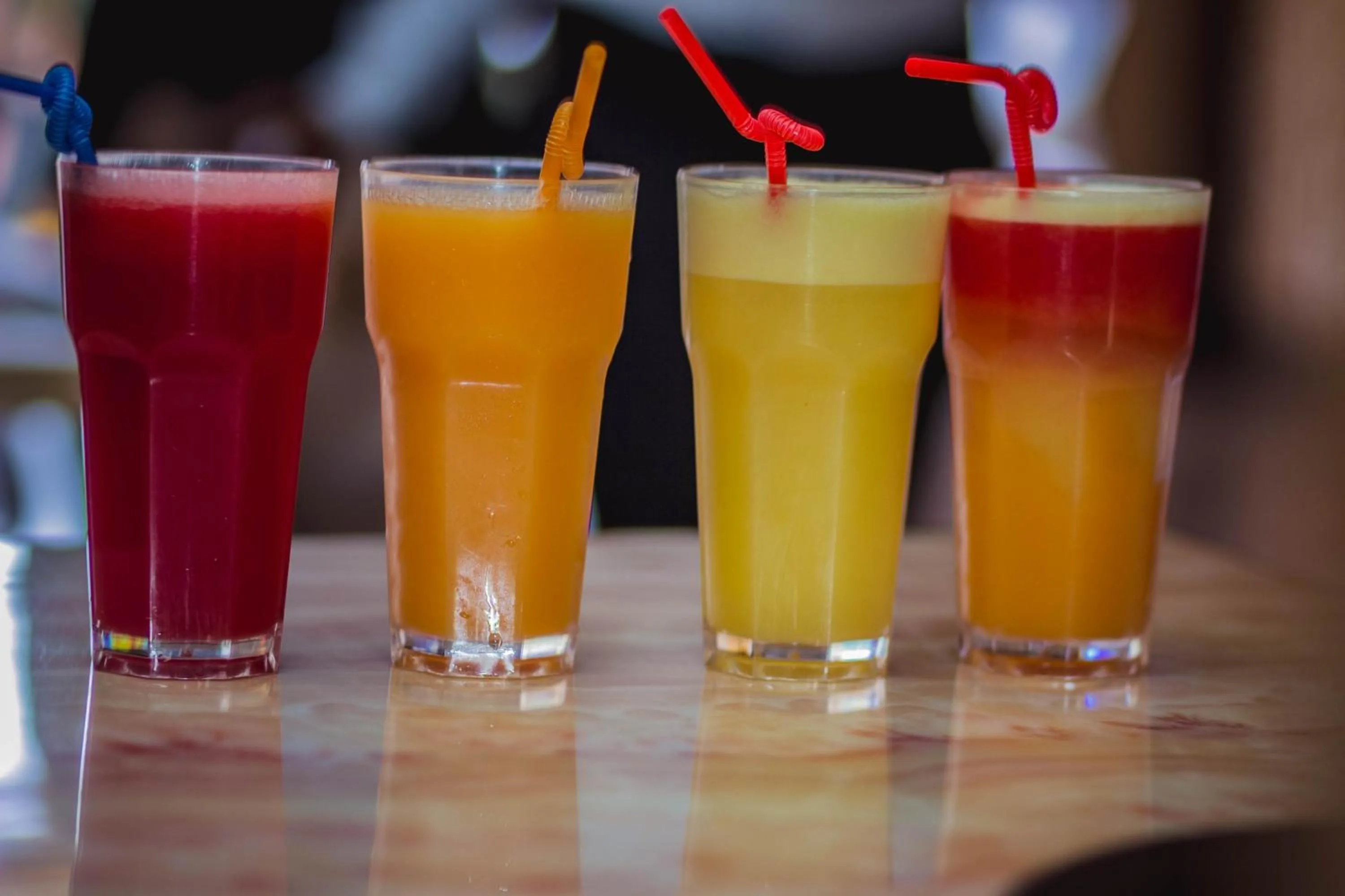 Drinks in Kenlon Hotel Kampala