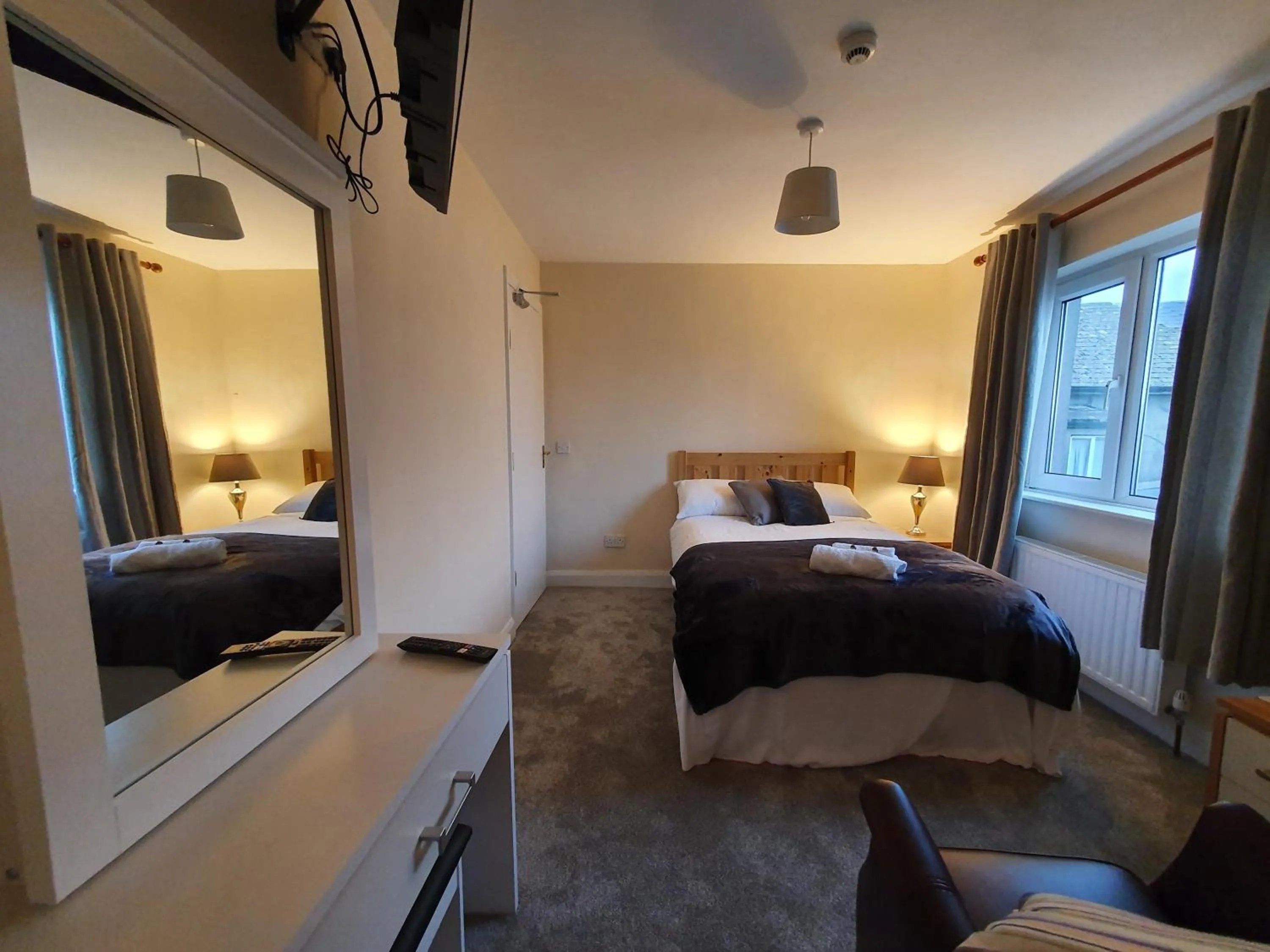 Bed in The Bowers Bar & Restaurant