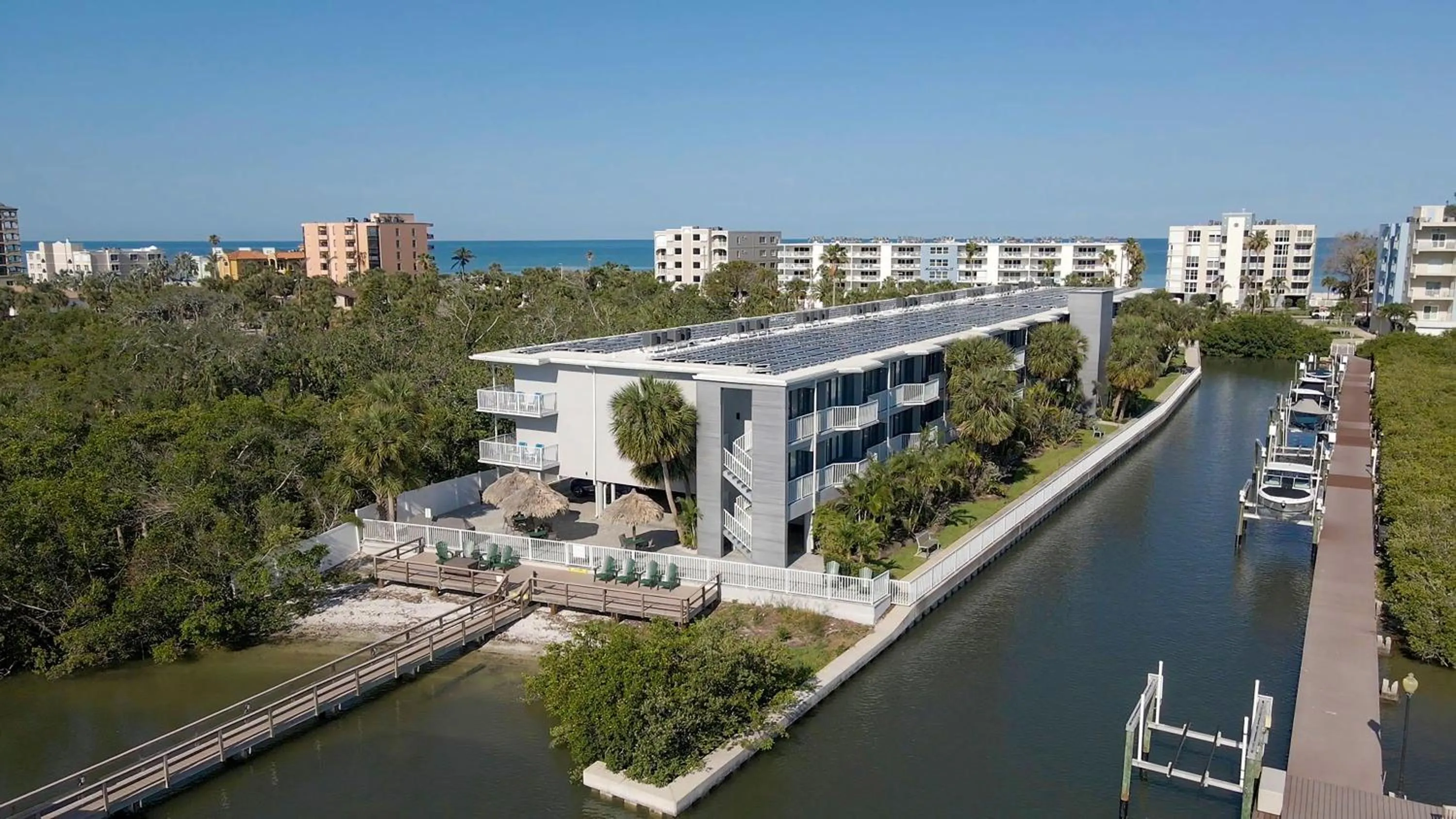 Bird's eye view in The Fold Hotels Indian Shores