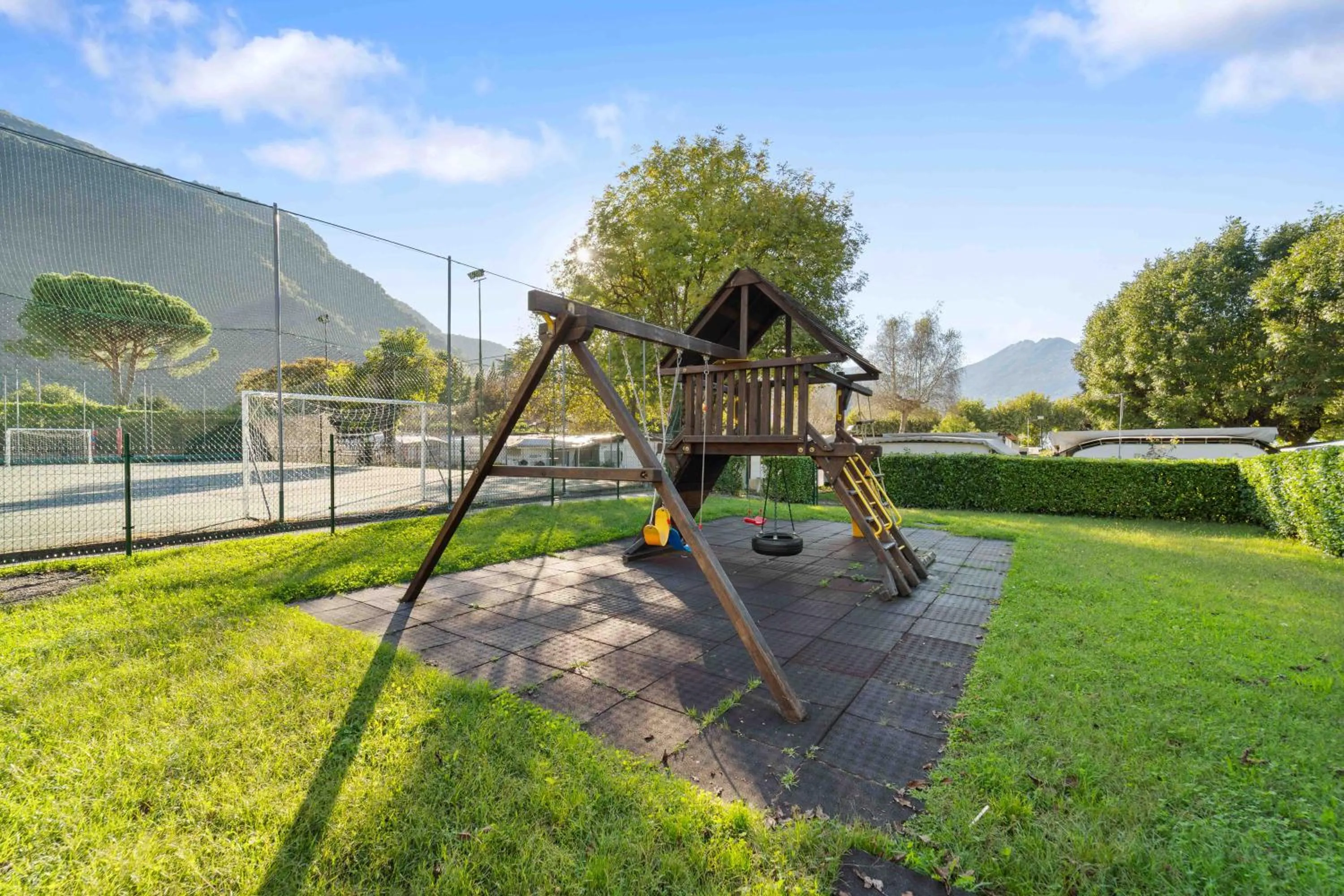 Day in Green Village Accommodations