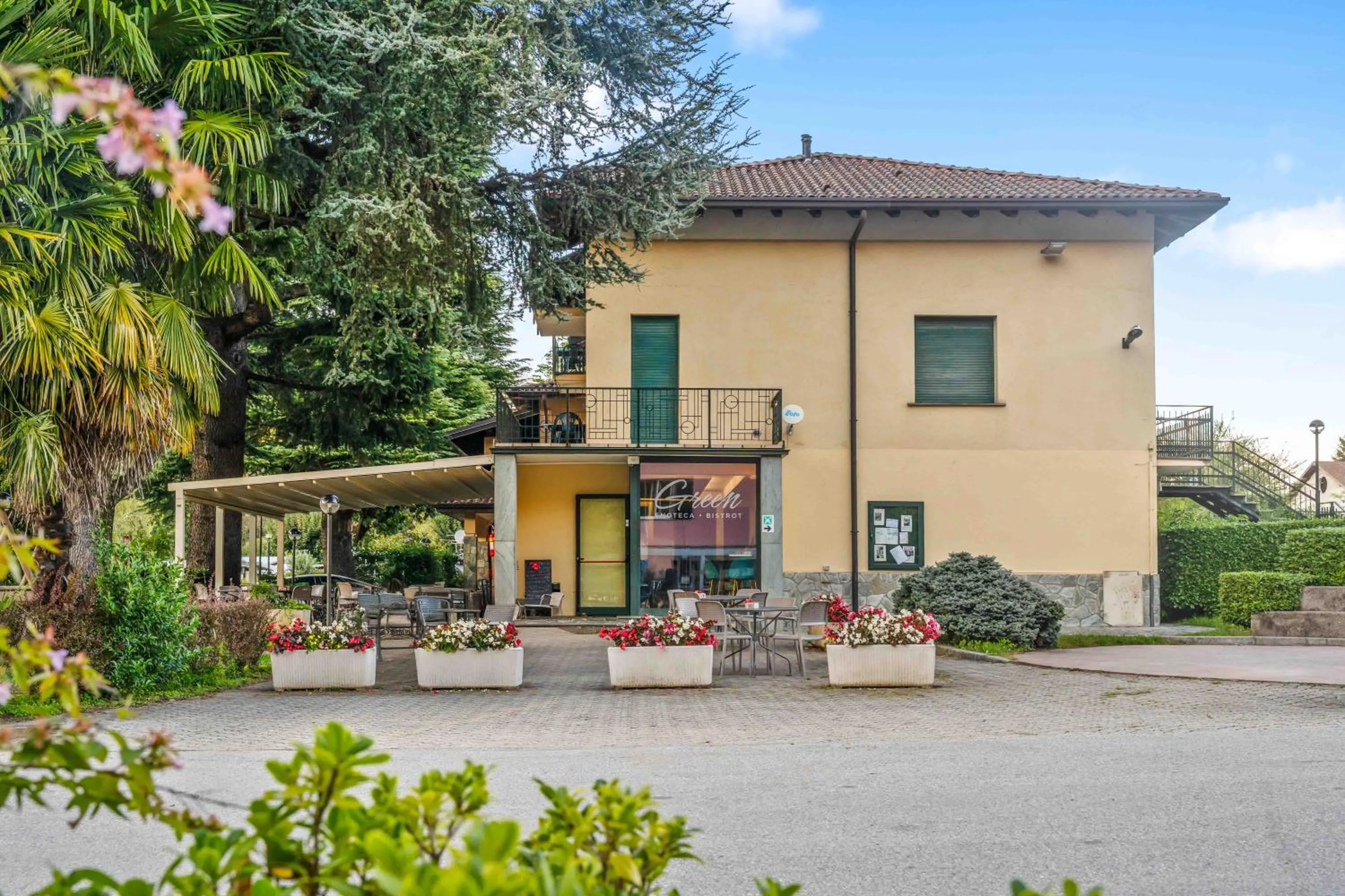 Property building in Green Village Accommodations