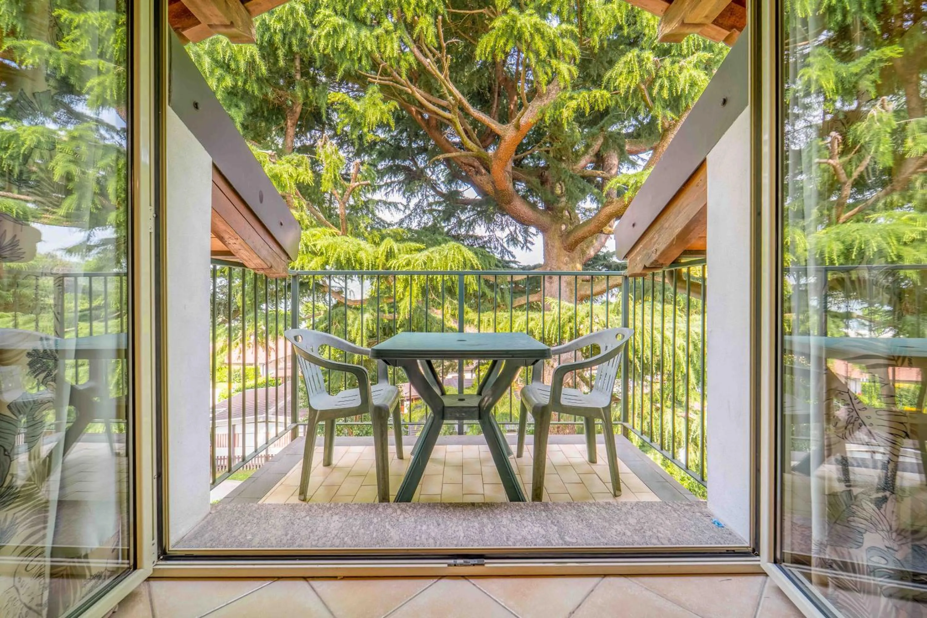 Day in Green Village Accommodations