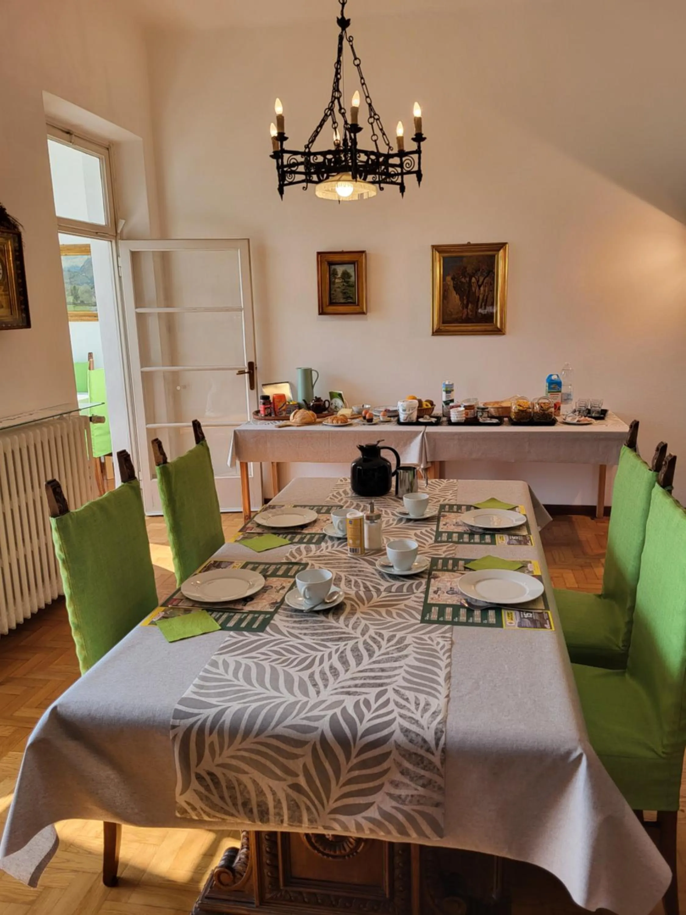 Living room in B&B Le Colombine