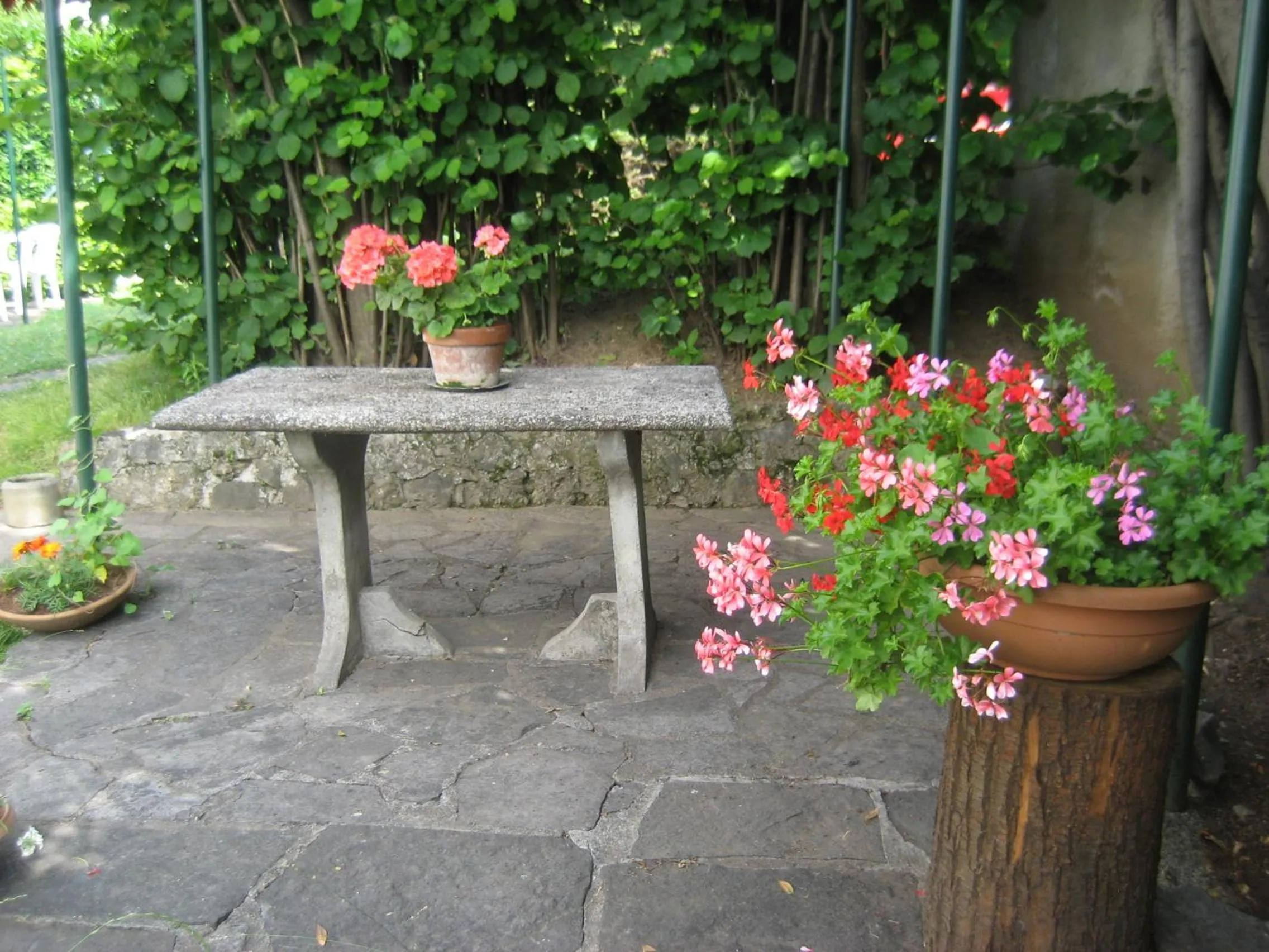 Garden in B&B Le Colombine