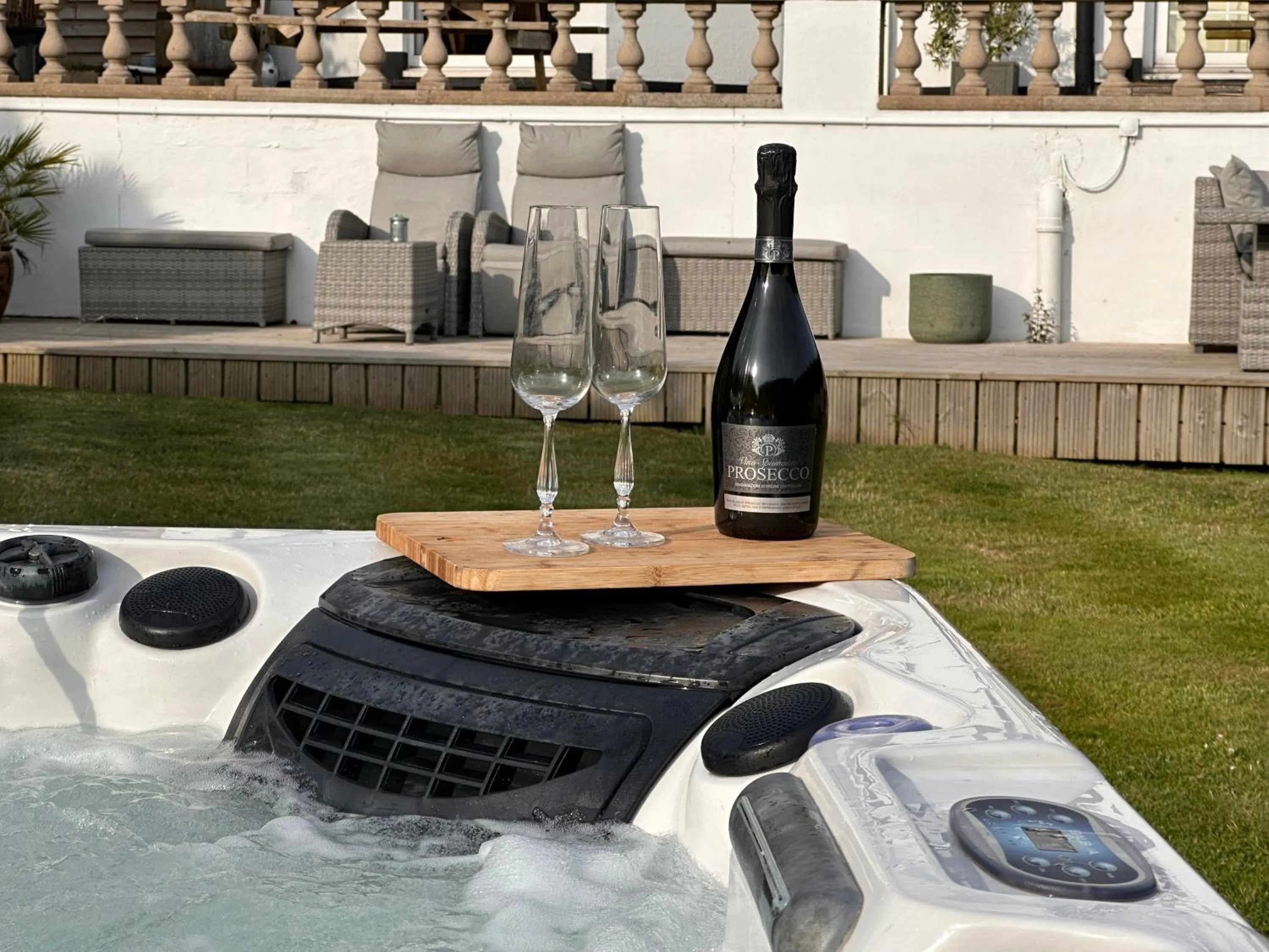 Hot Tub in NORTHRISE RETREAT